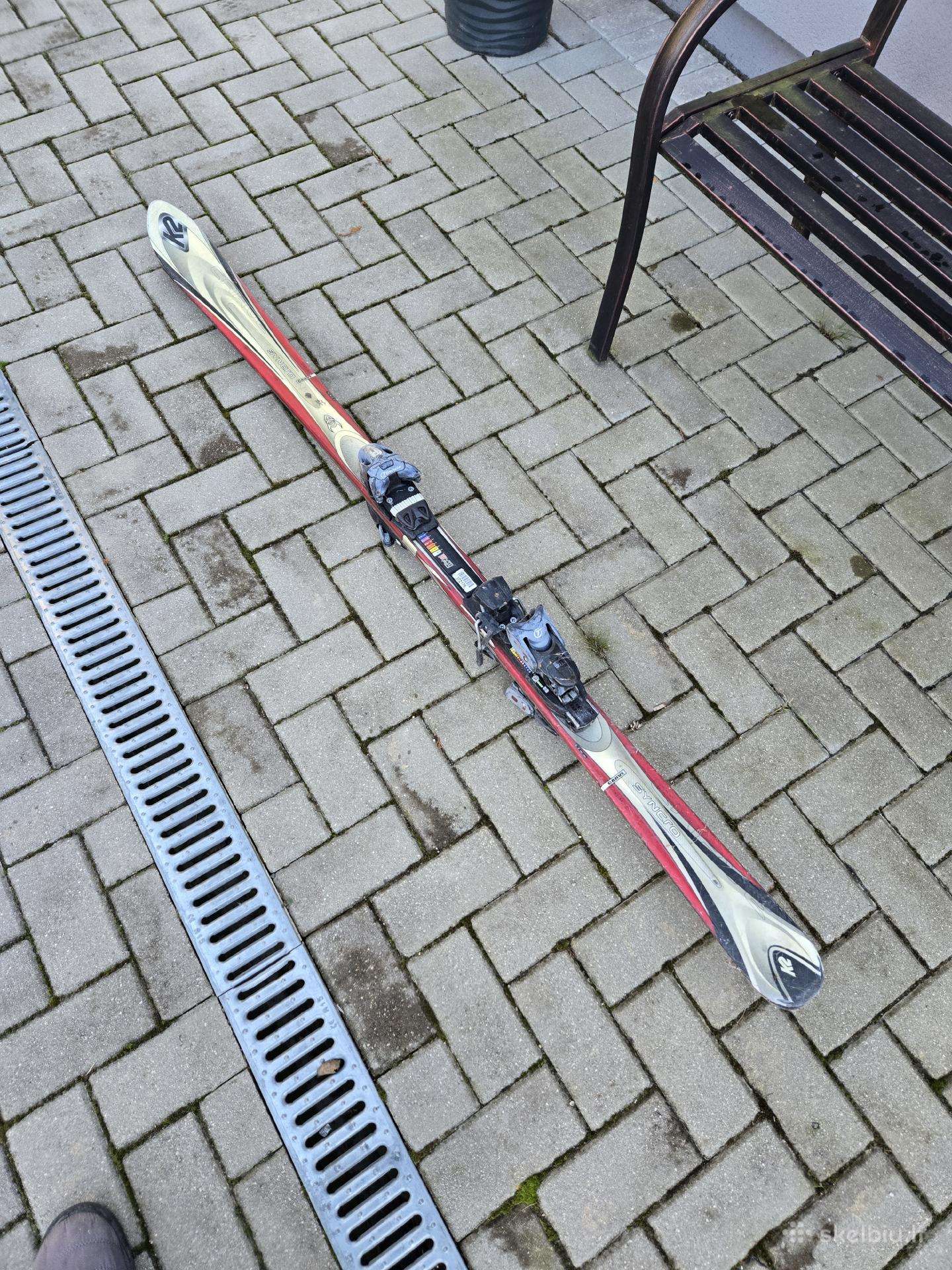 K2 slides su apkaustais 175cm