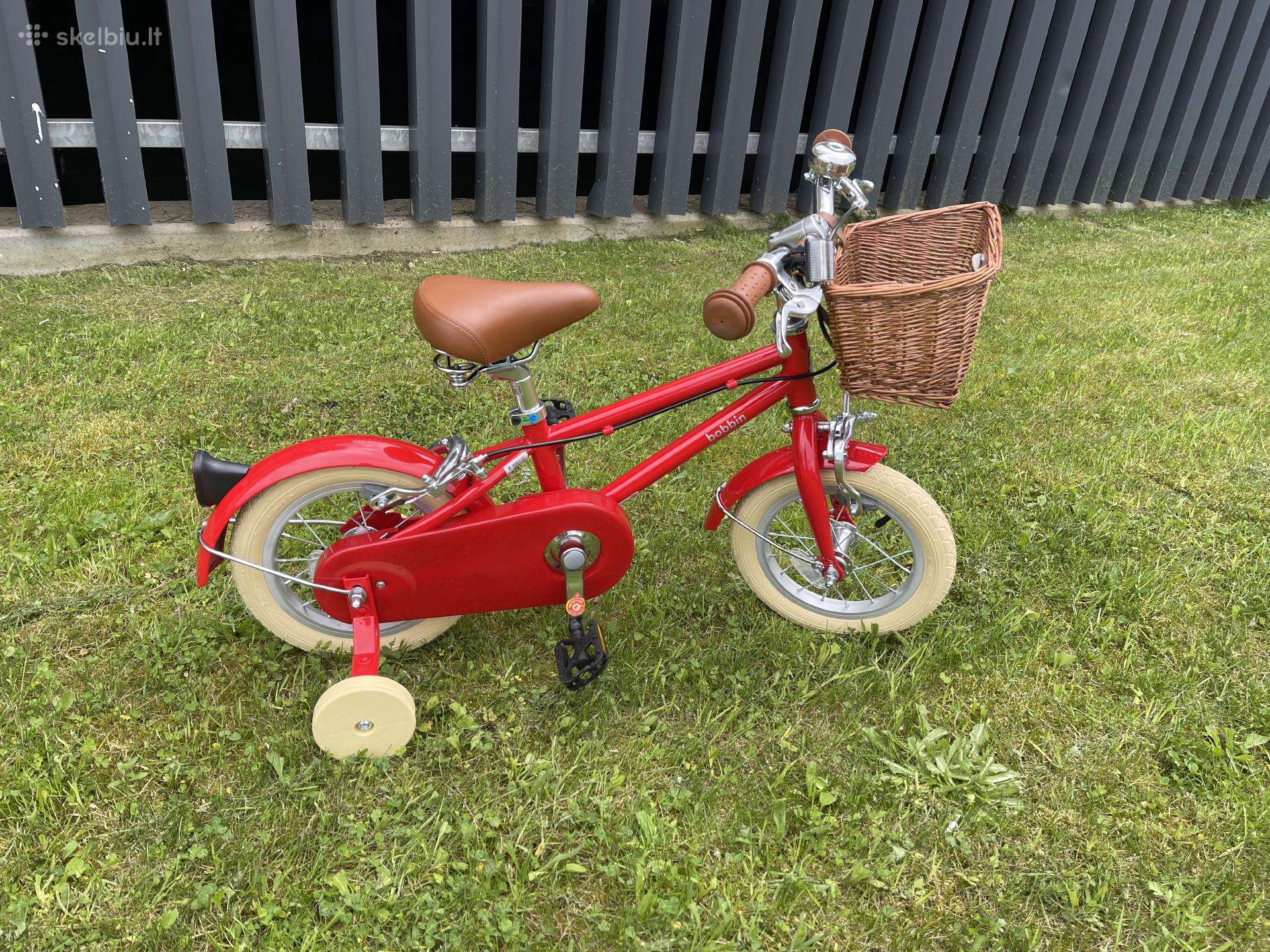 Vaikiškas dviratis Bobbin Moonbug 12" – Naujas