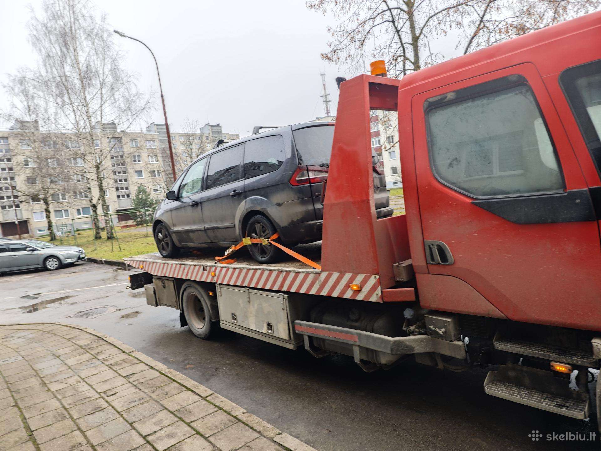 Tralo paslugos, tralas Šiauliai, tech. Pagalba