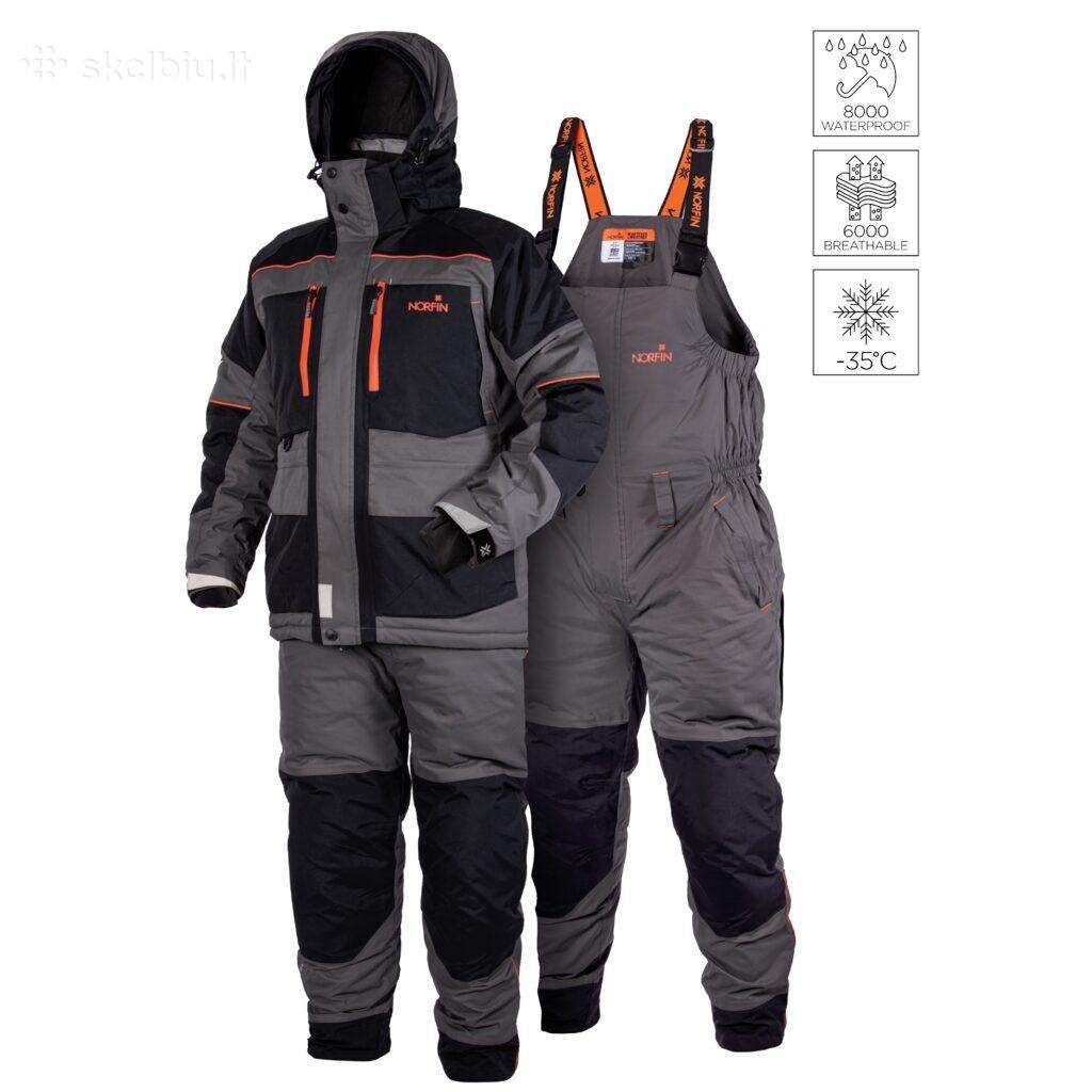 Žieminis kostiumas Norfin Discovery 3 Grey