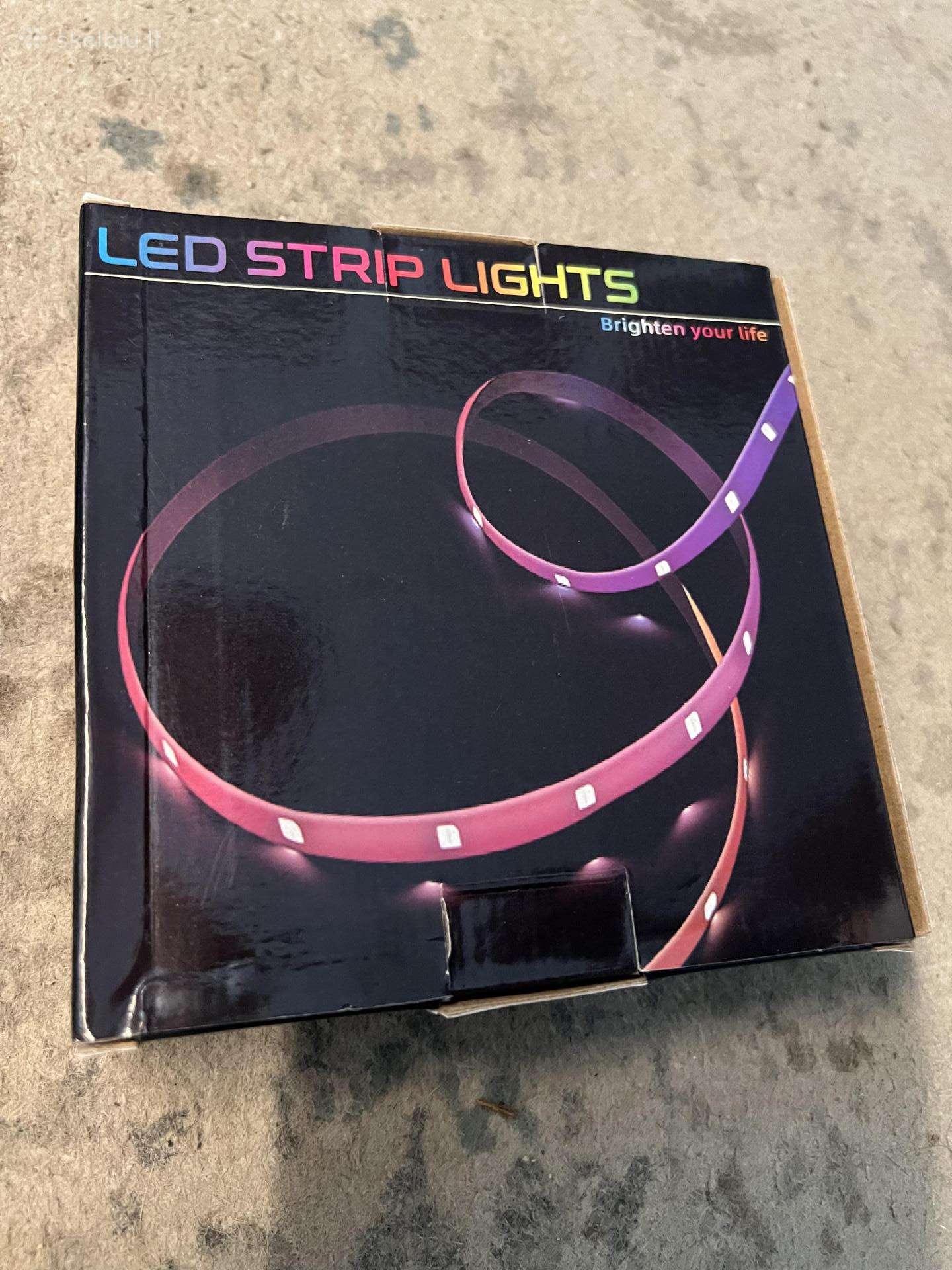 Rgb LED su Bluetooth (Naujas)