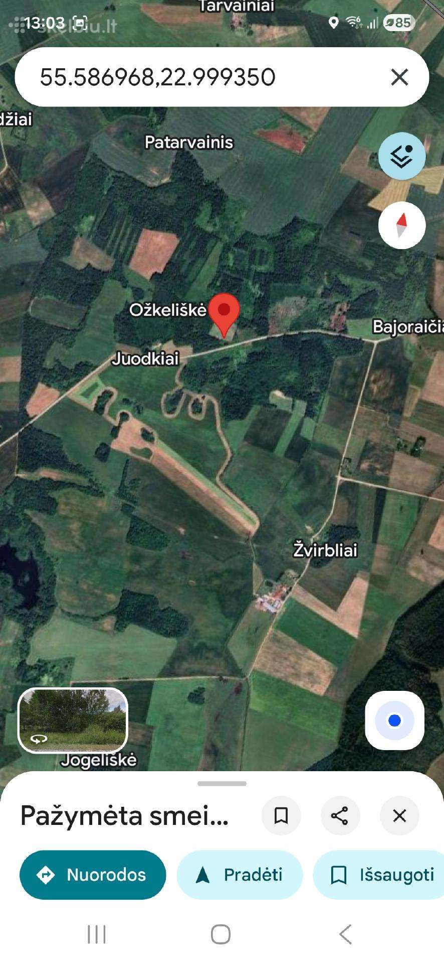 Žemės ukio paskirties 1.5ha