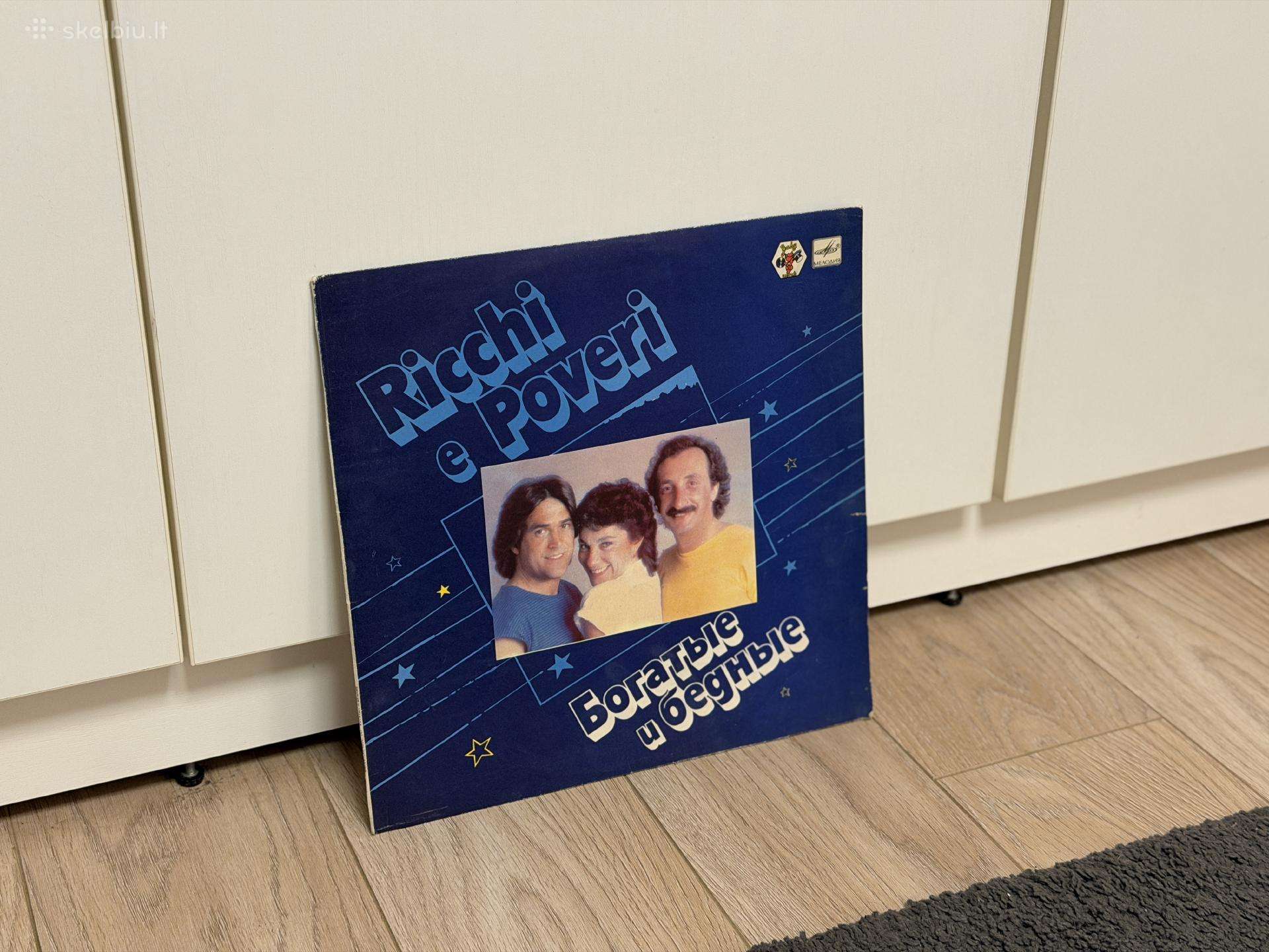 Vinilas Ricchi Poveri! Nebrangiai!