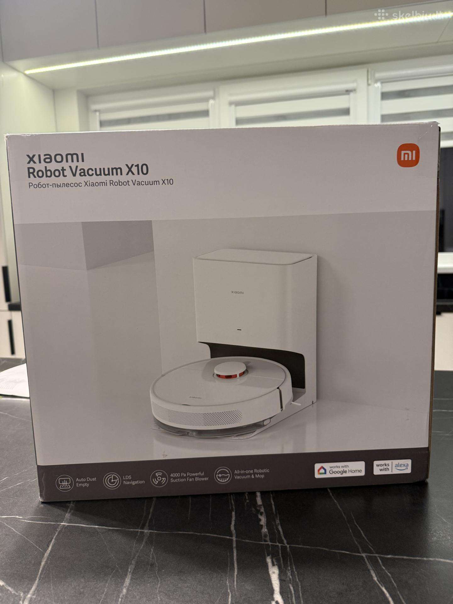 Dulkių siurblys - robotas Xiaomi X10 + su automati