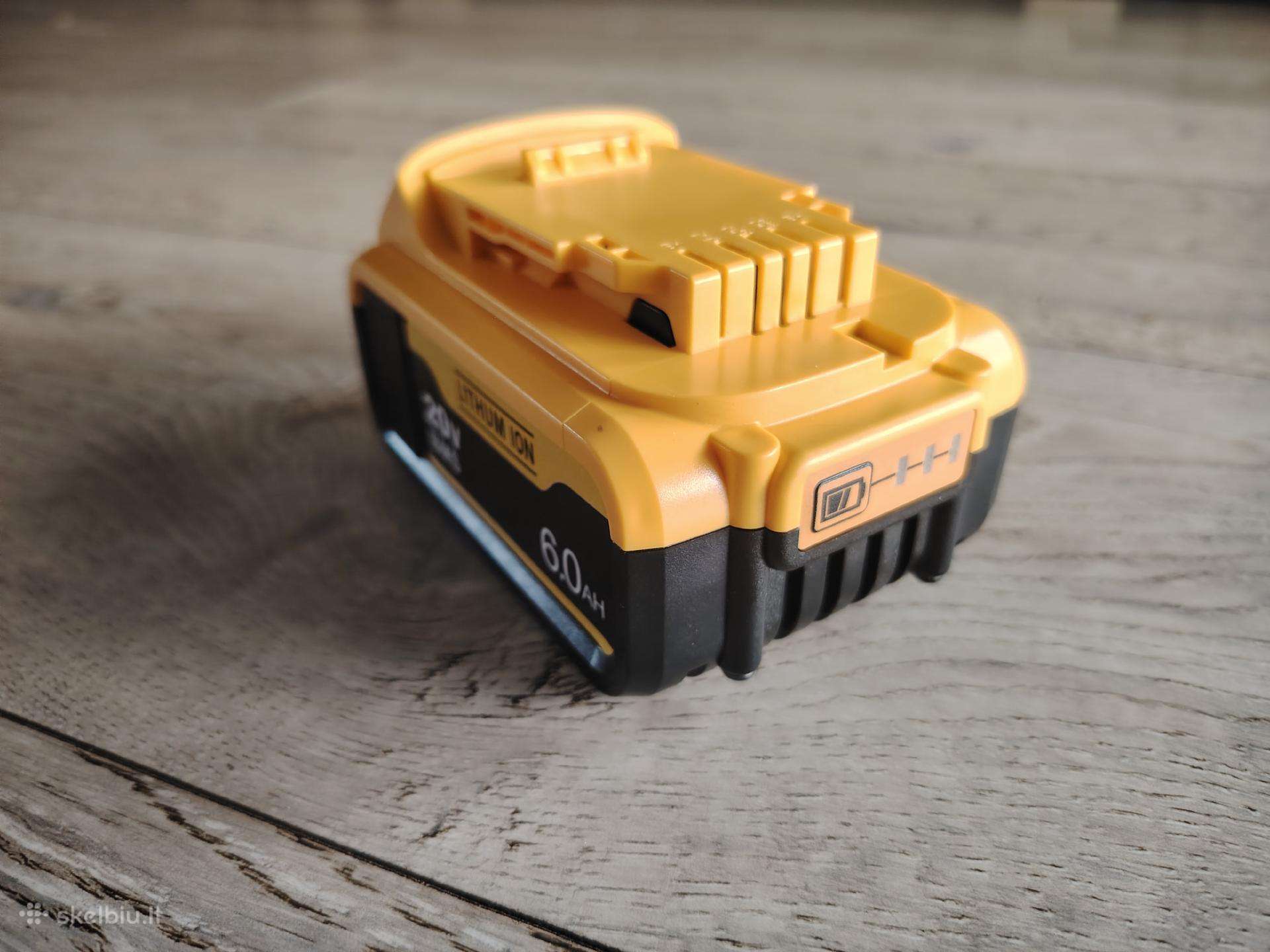 Dewalt6.0Ah18v.akumuliatorius