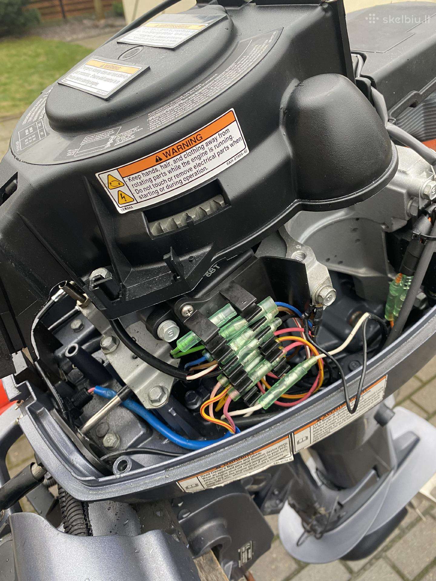 Yamaha HIGH THRUST FT8, keturtakčiai pakabinami