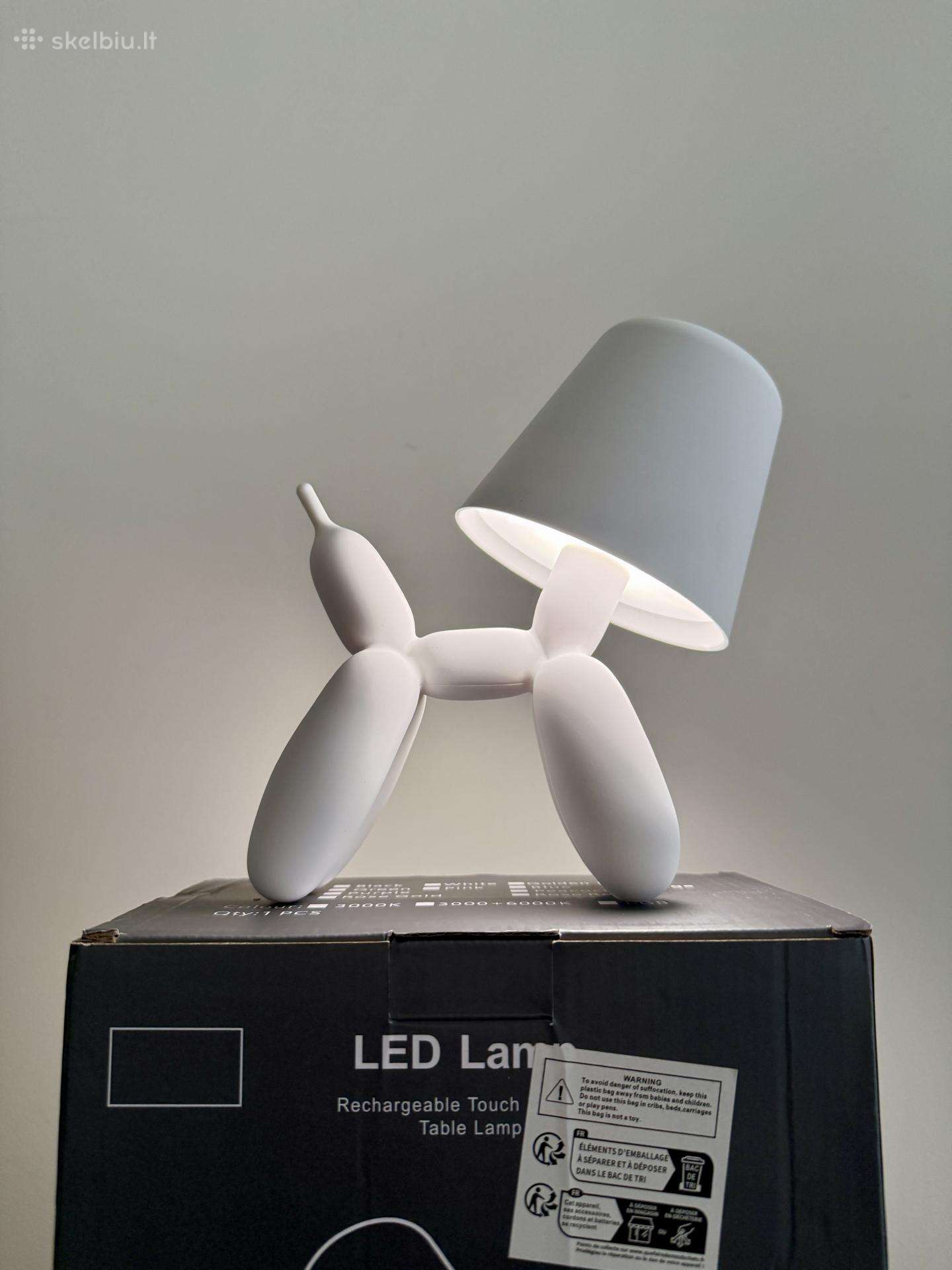LED Dog balloon lempa