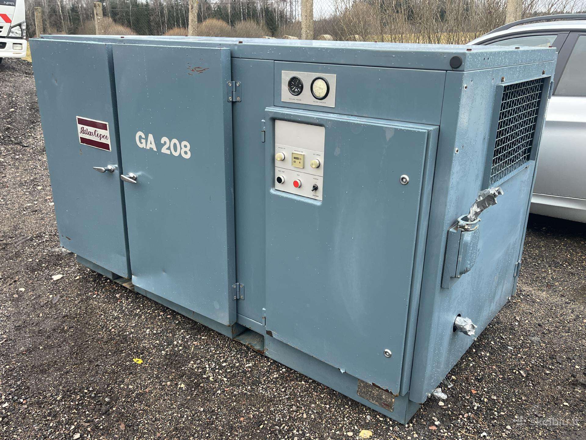 Oro kompresorius – Atlas Copco Ga 308 ir Ga 208