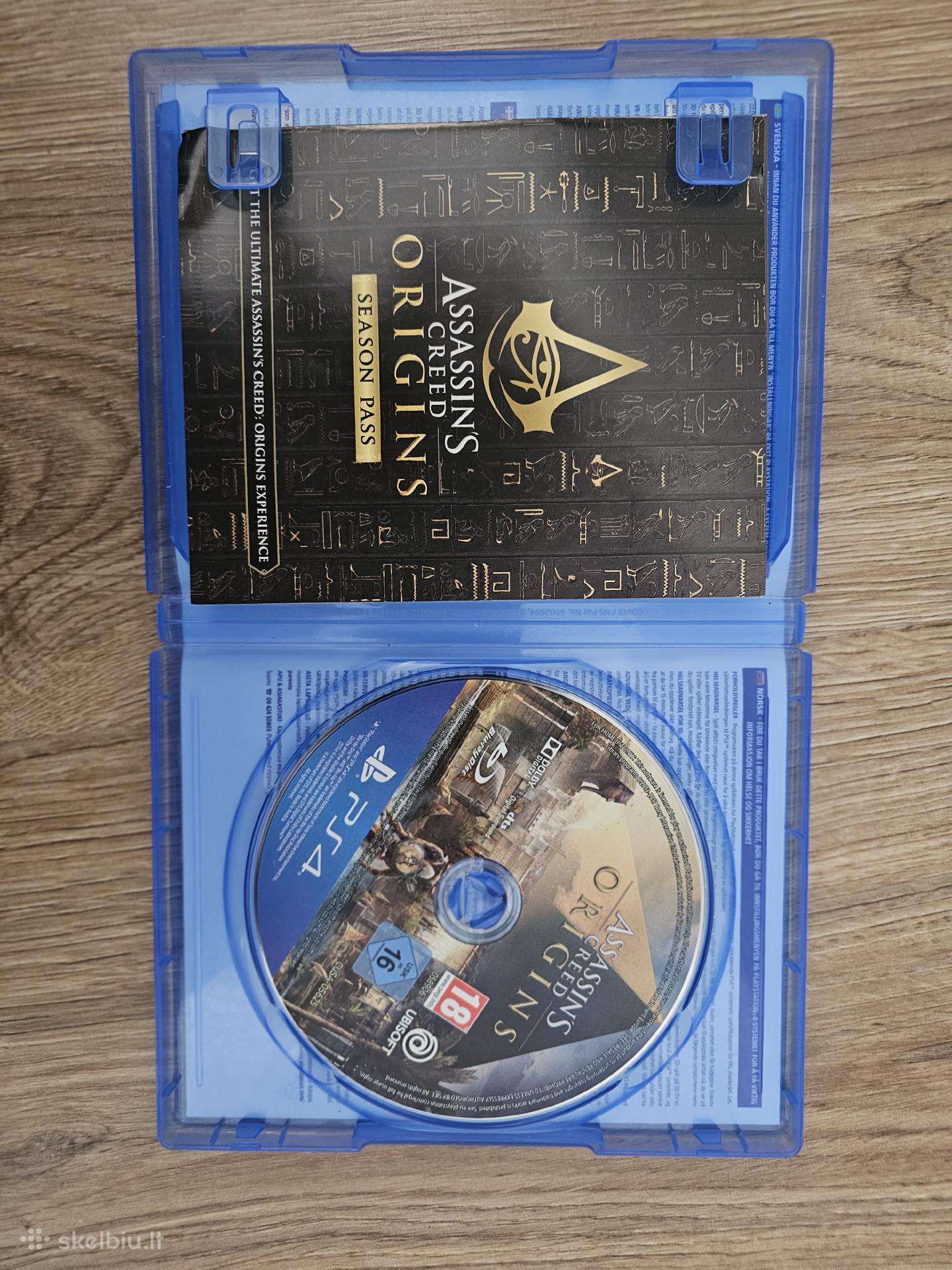 Ps4 žaidimas Assassins creede Origins - Dovanai