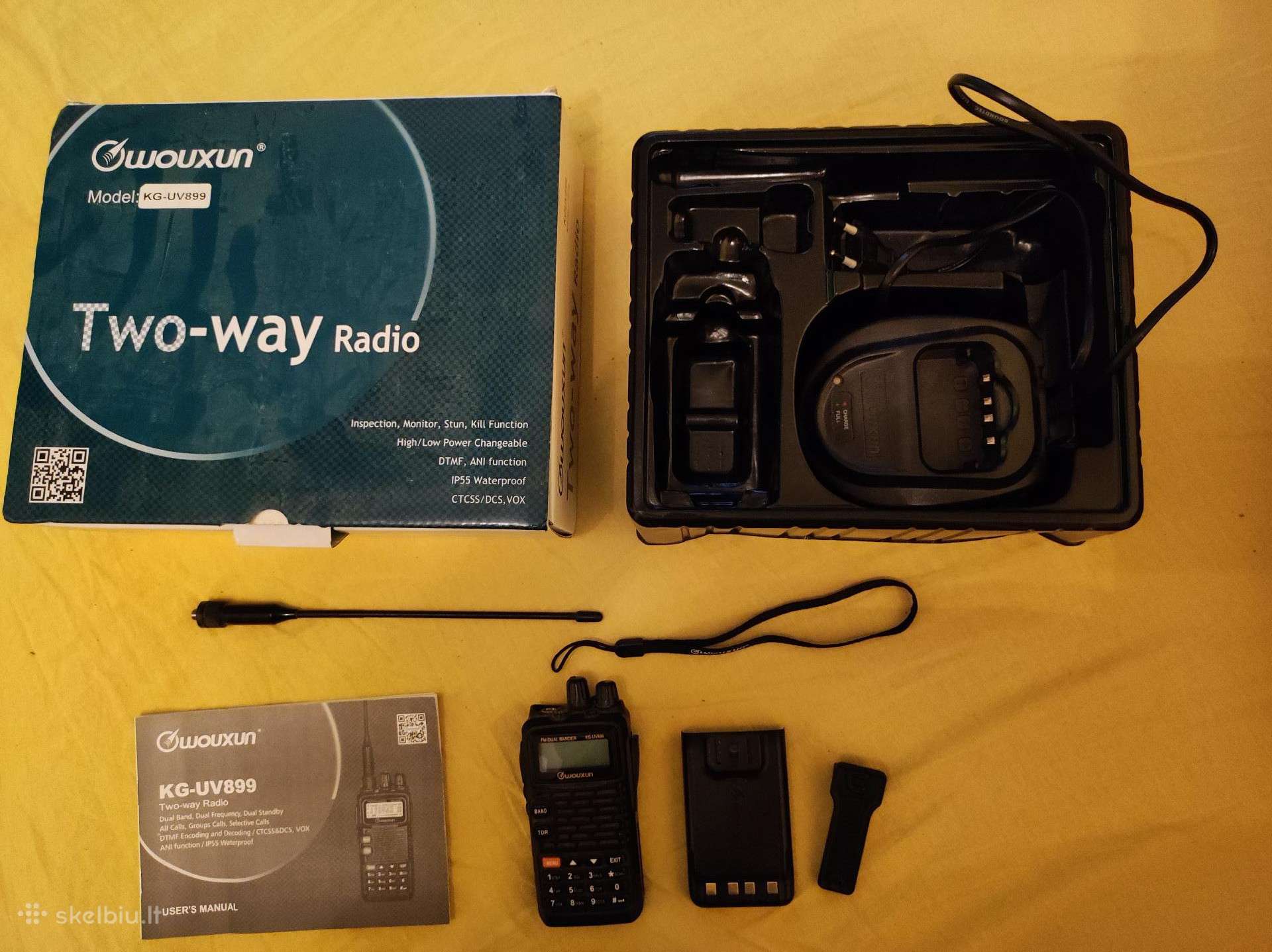 Radio stotelė Wouxun kg-899