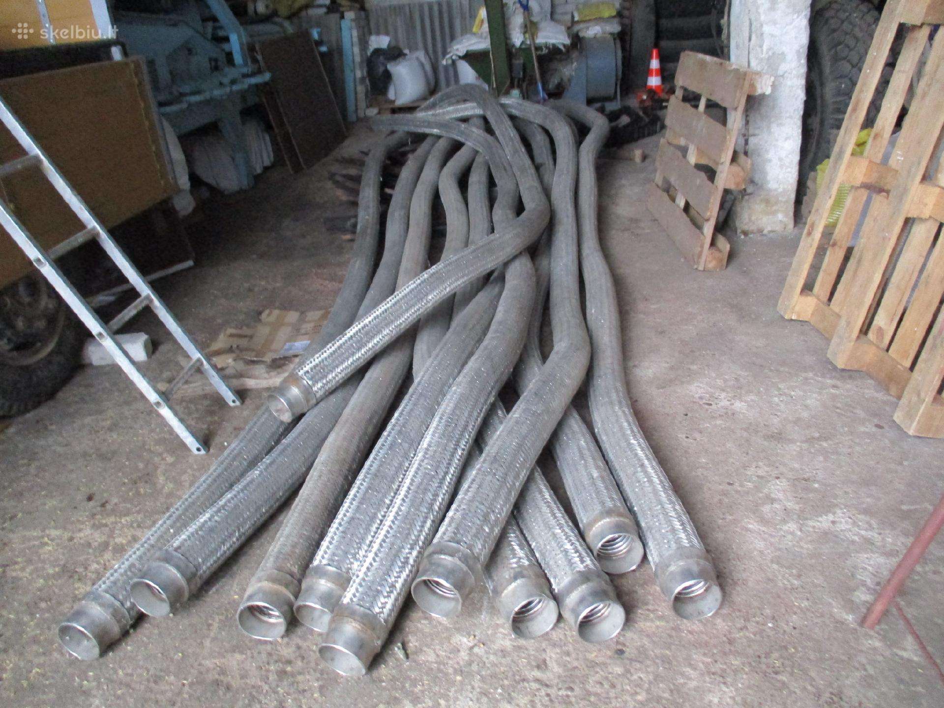 Parduodu nerūdijančio plieno 105mm lanksčias žarna