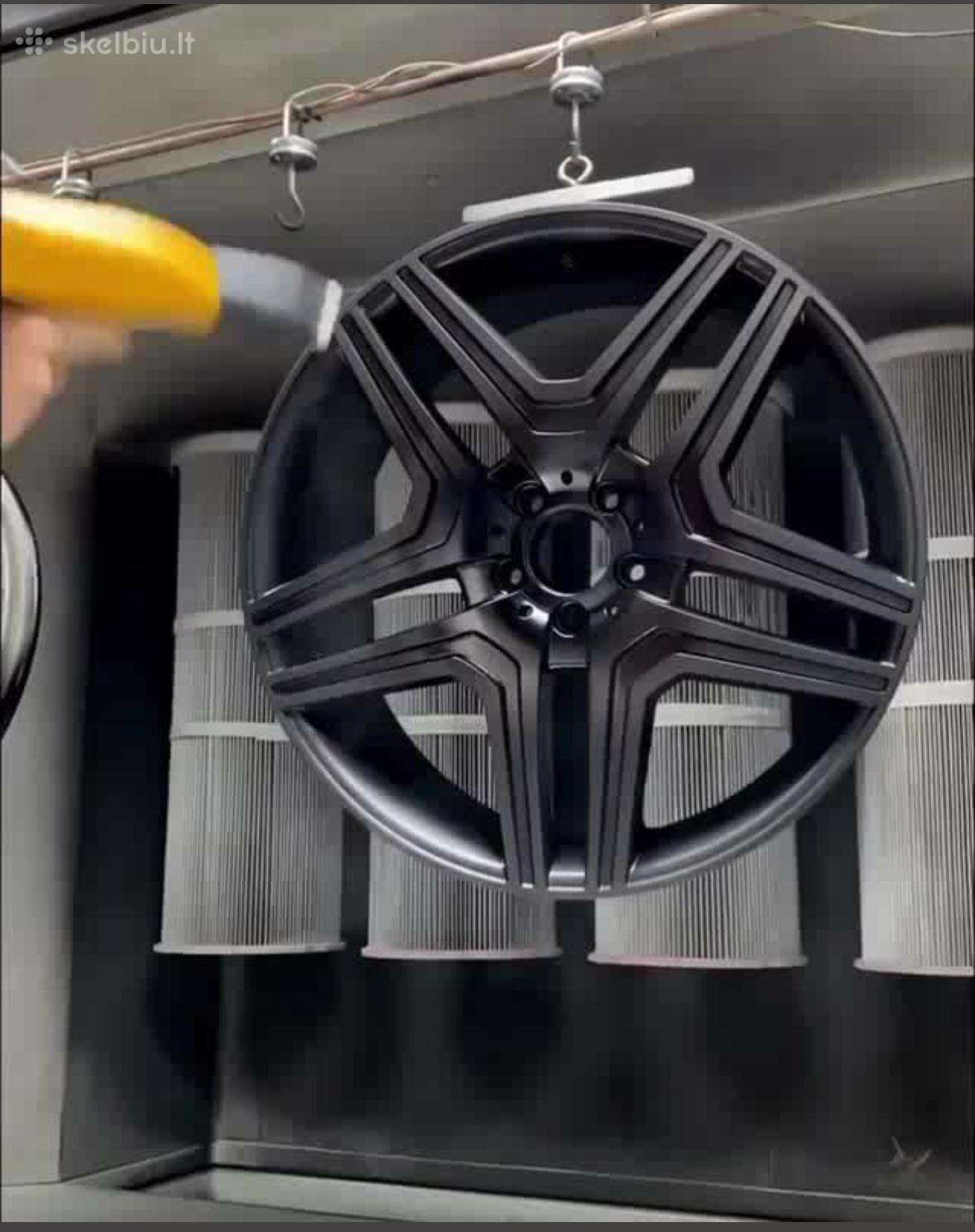 Wheelflex ratlankiu restauravimas