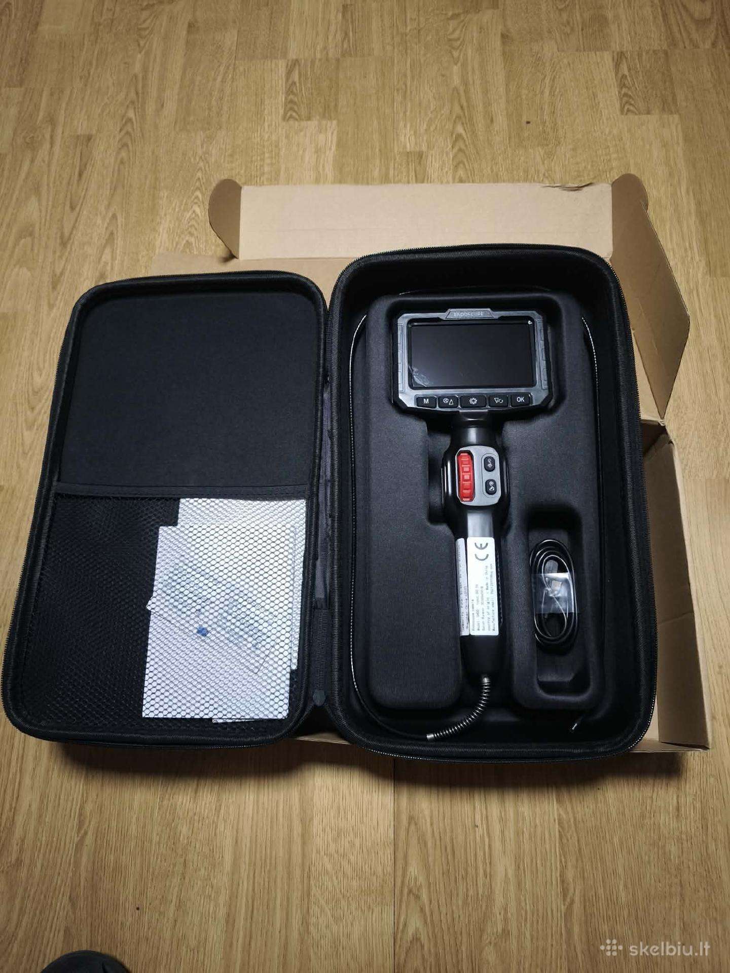 Kamera endoskopas plonas tik 3.9 mm