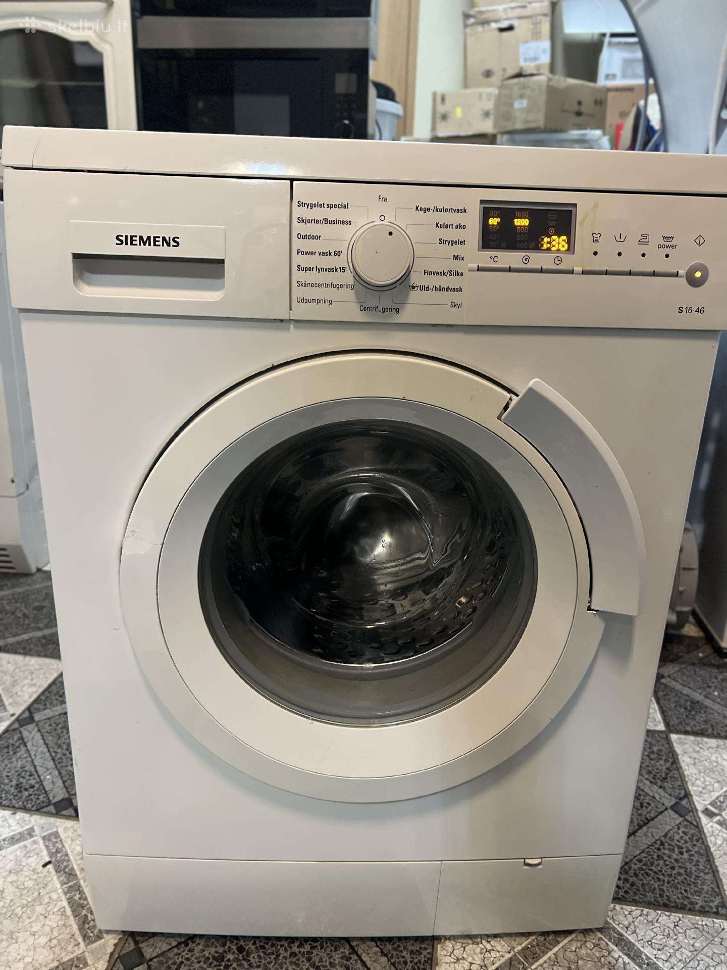Siemens Wm16s460dn, 6kg, 1600aps/min