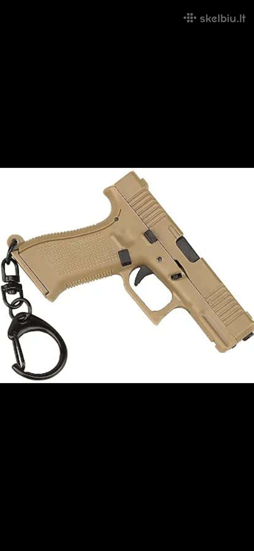 Glock 19x raktų pakabukas