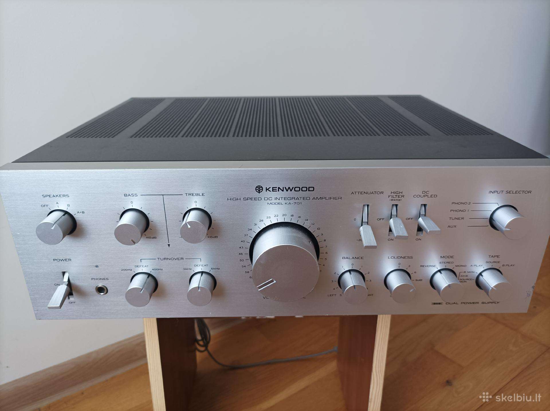 Japoniškas stiprintuvas Kenwood ka-701