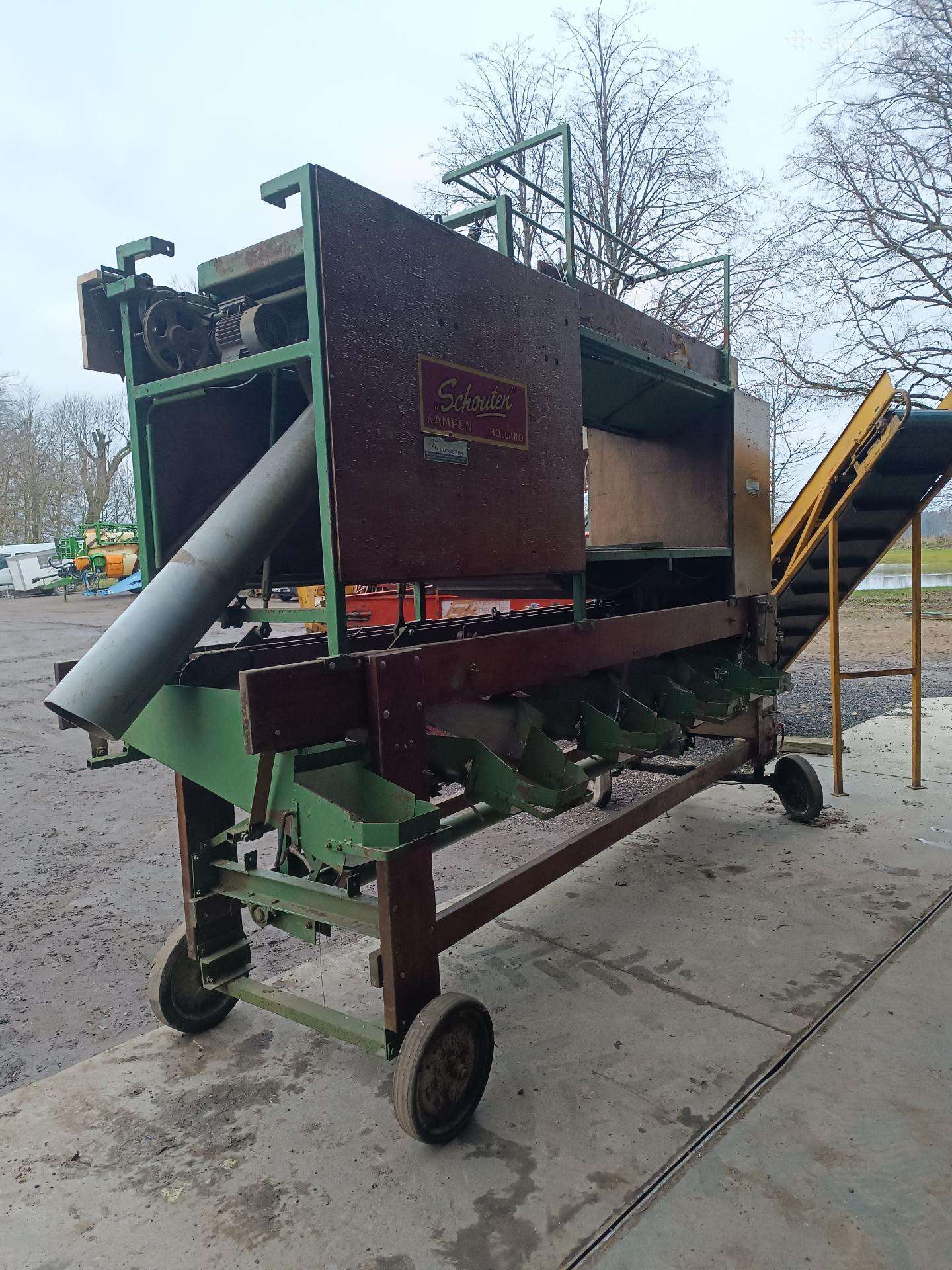 Amazone, vegetable harvesting and processing technique