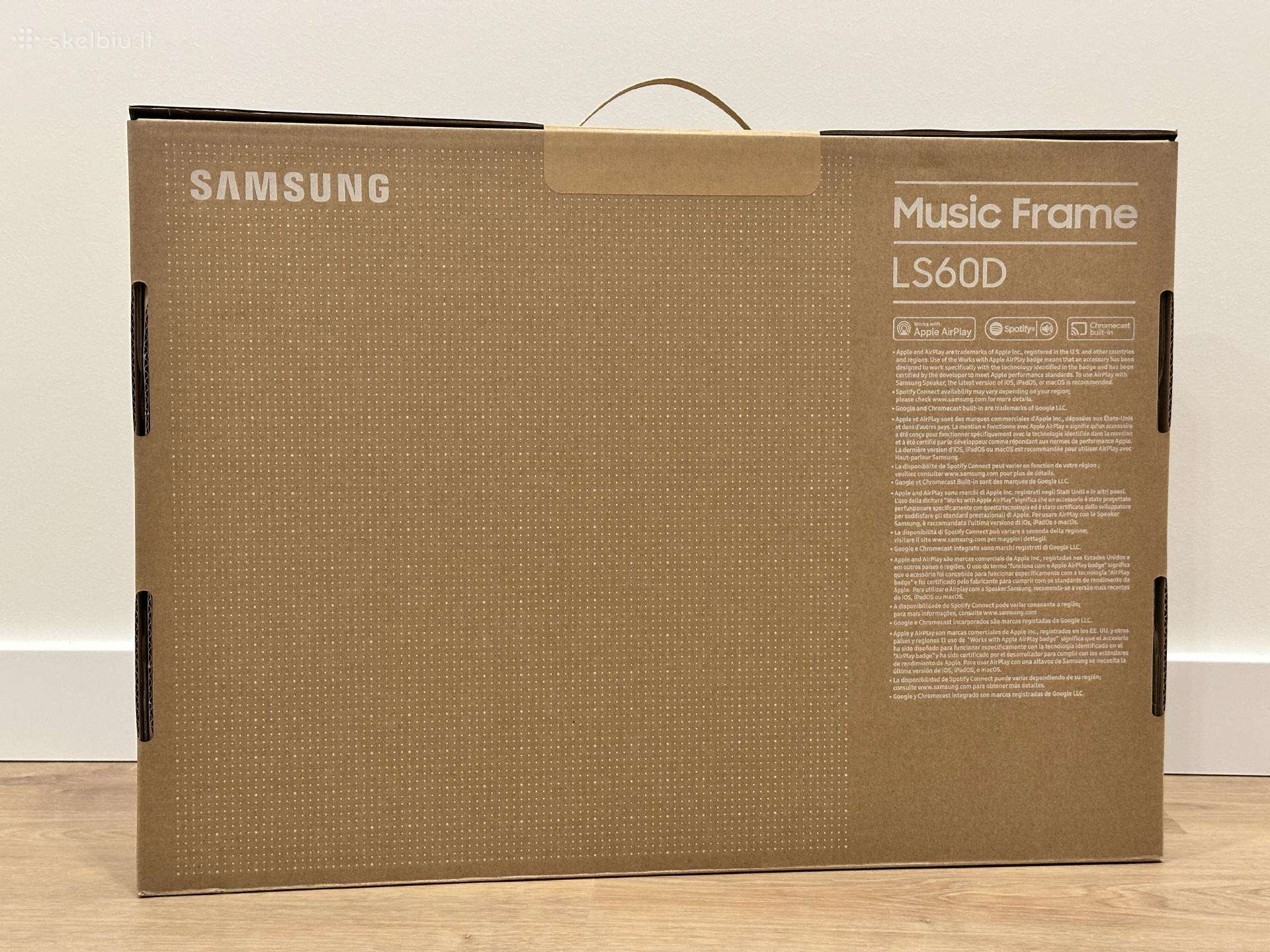 Nauja Samsung Kolonėlė Music Frame Ls60d