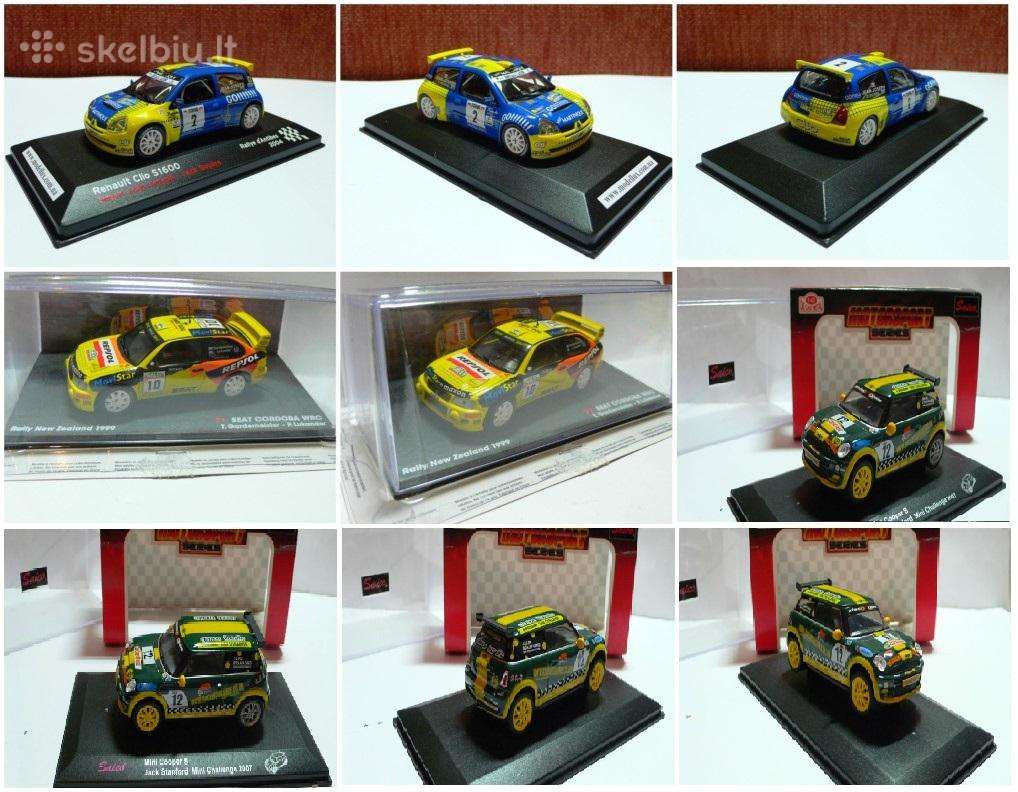 Rally modeliukai