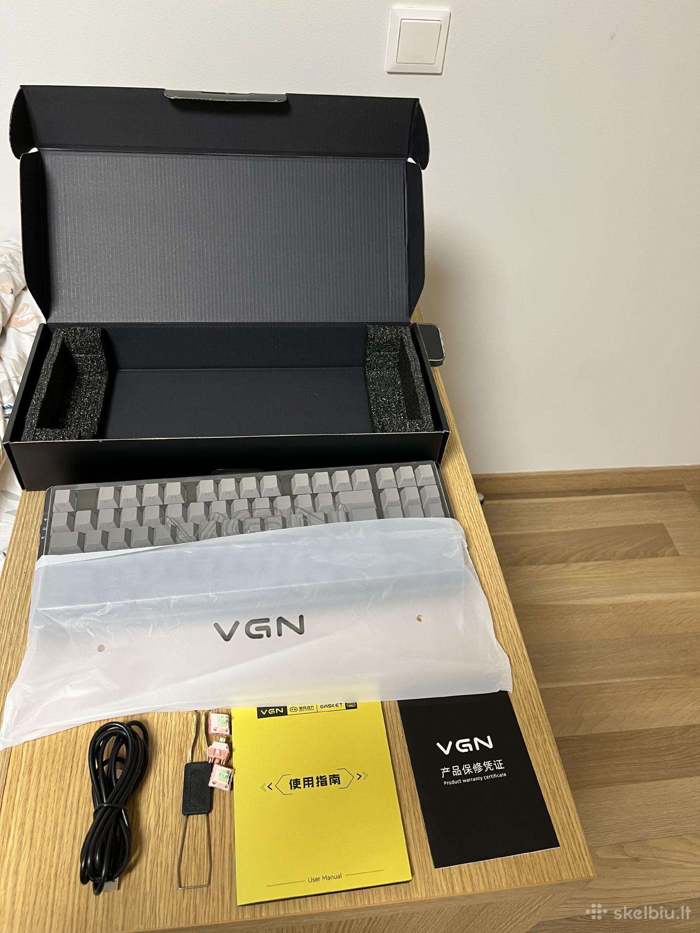 Klaviatüra Vgn V87 Pro (Juoda) -Ania switches