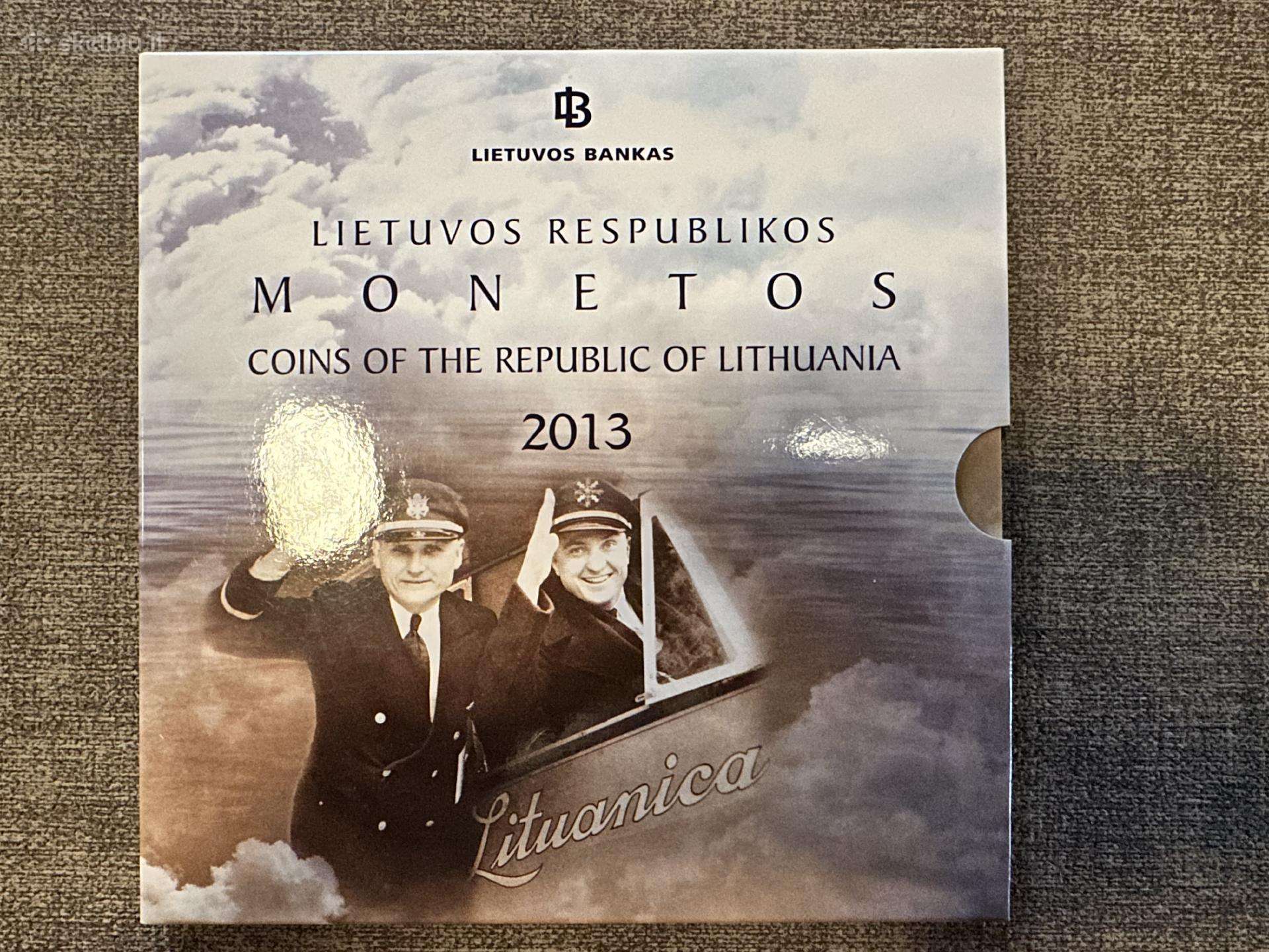 2013m monetu rinkinys Darius ir Girenas