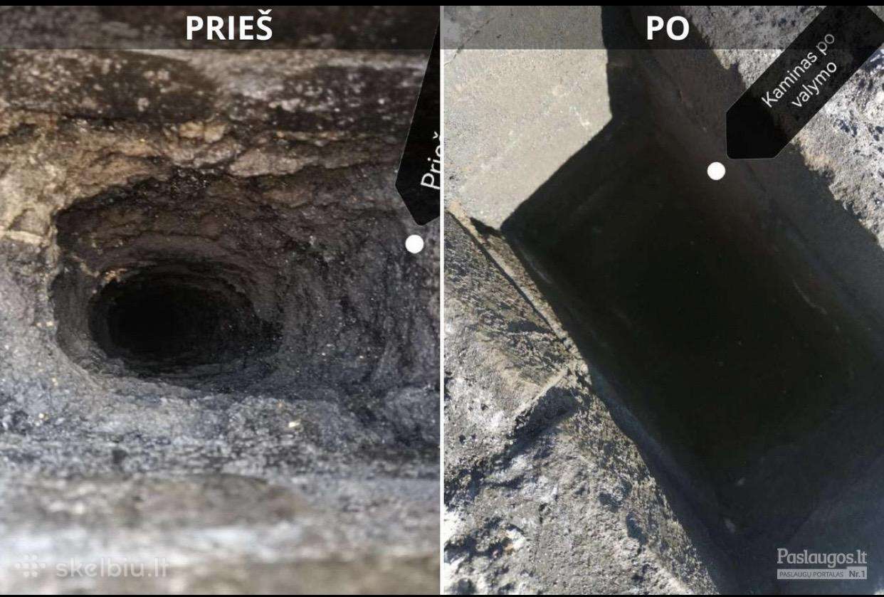 Kaminkretys,kaminu valymas ir įdėklų montavimas