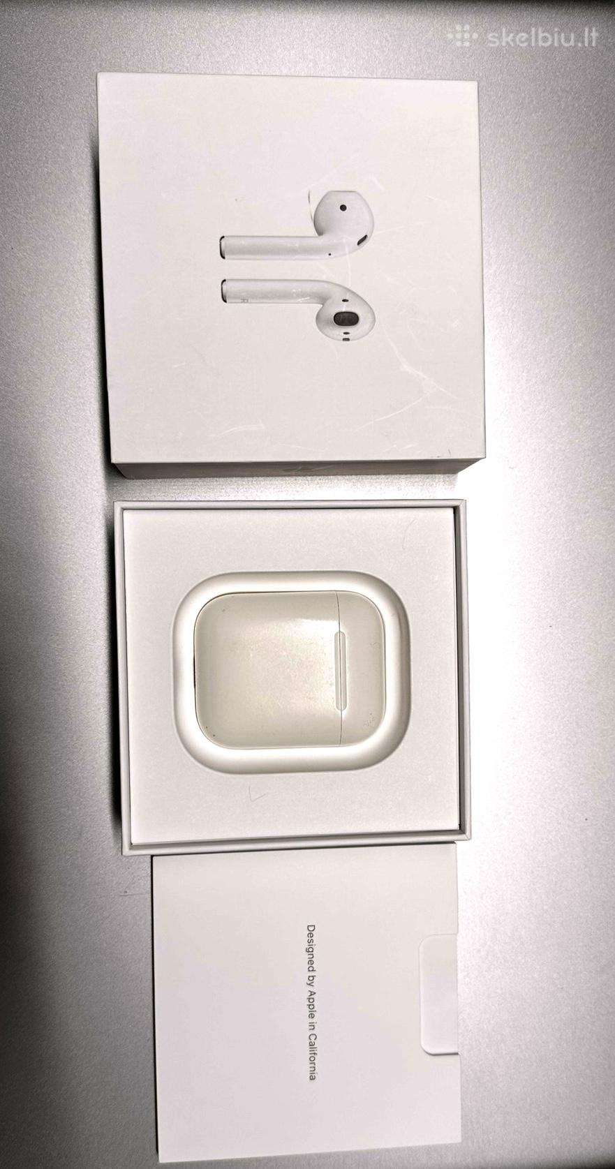 Apple Airpods 2 kartos (originalūs)