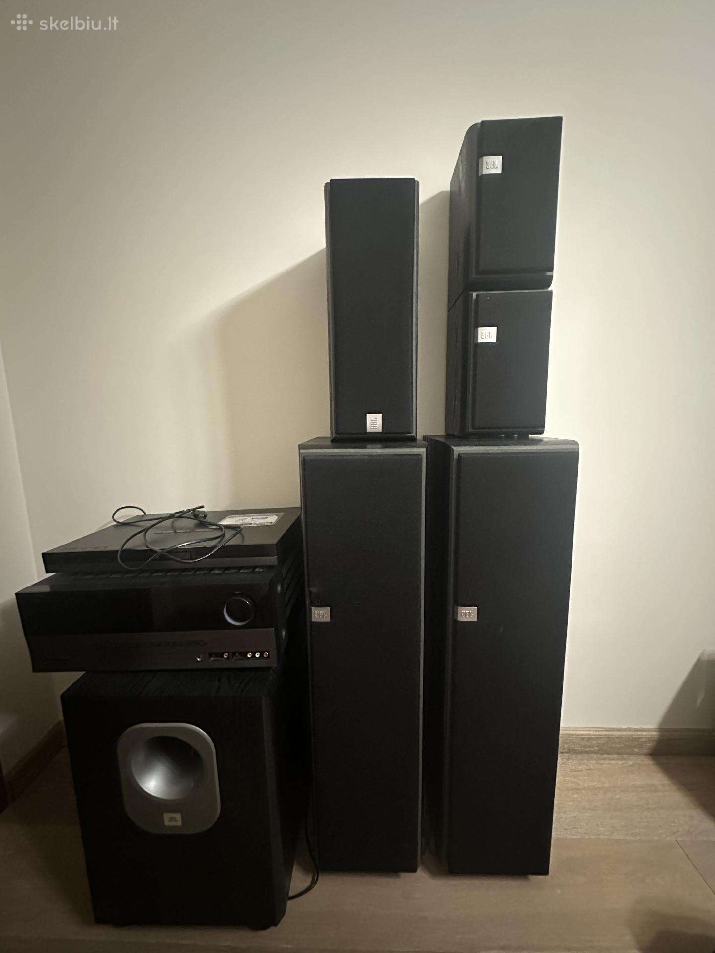 Harman kardon Avr 138 + Jbl 5.1 garso aparatūra