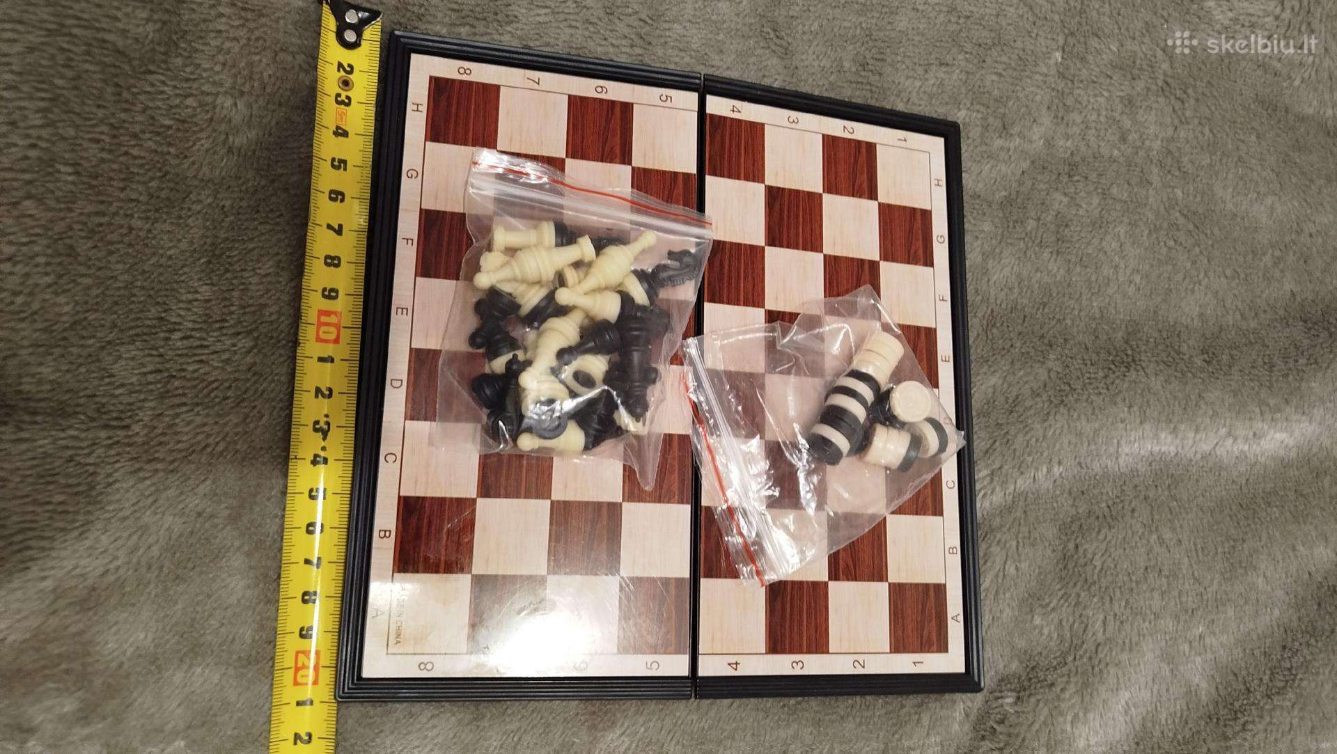 Šachmatų lenta 21*21 cm