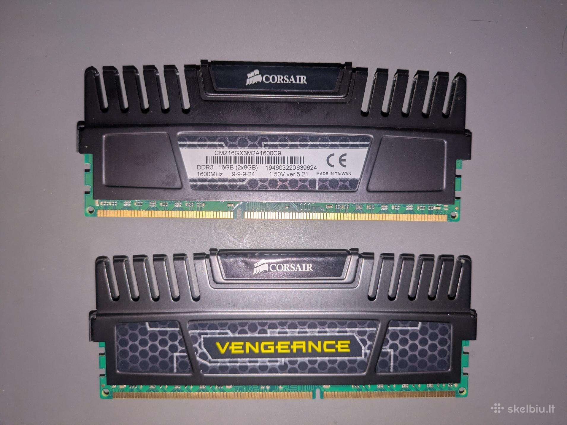 Corsair Vengeance RAM Ddr3 2x8gb