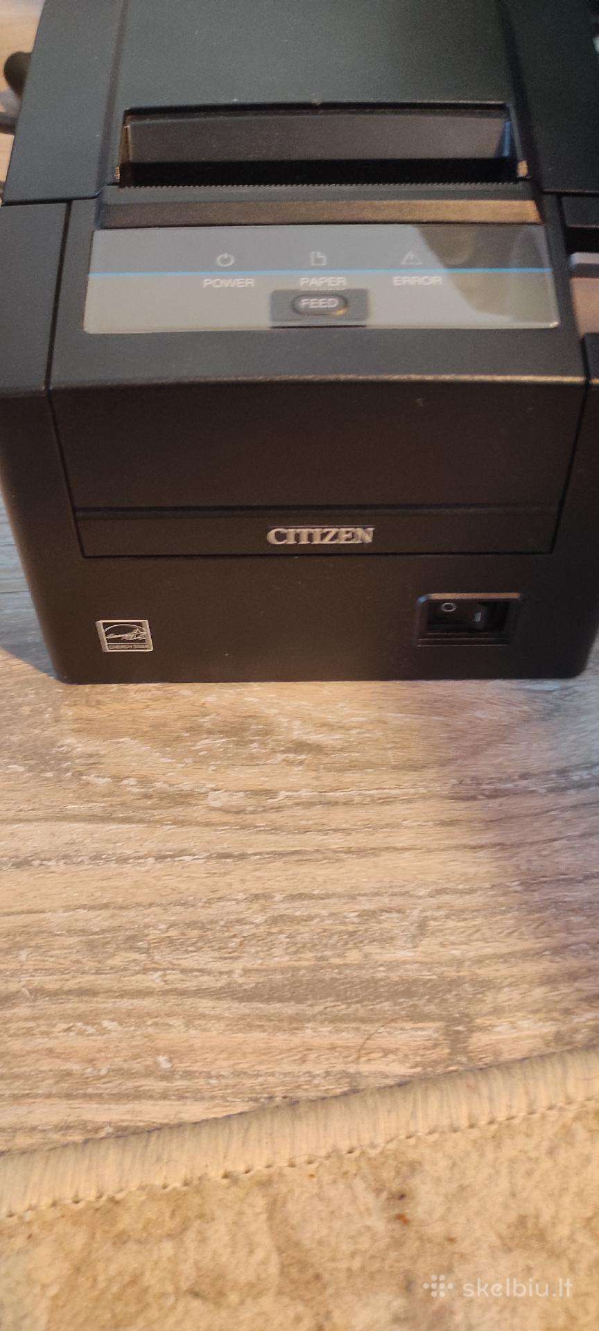 Citizen Ct-s610 terminis kvitų spausdintuvas