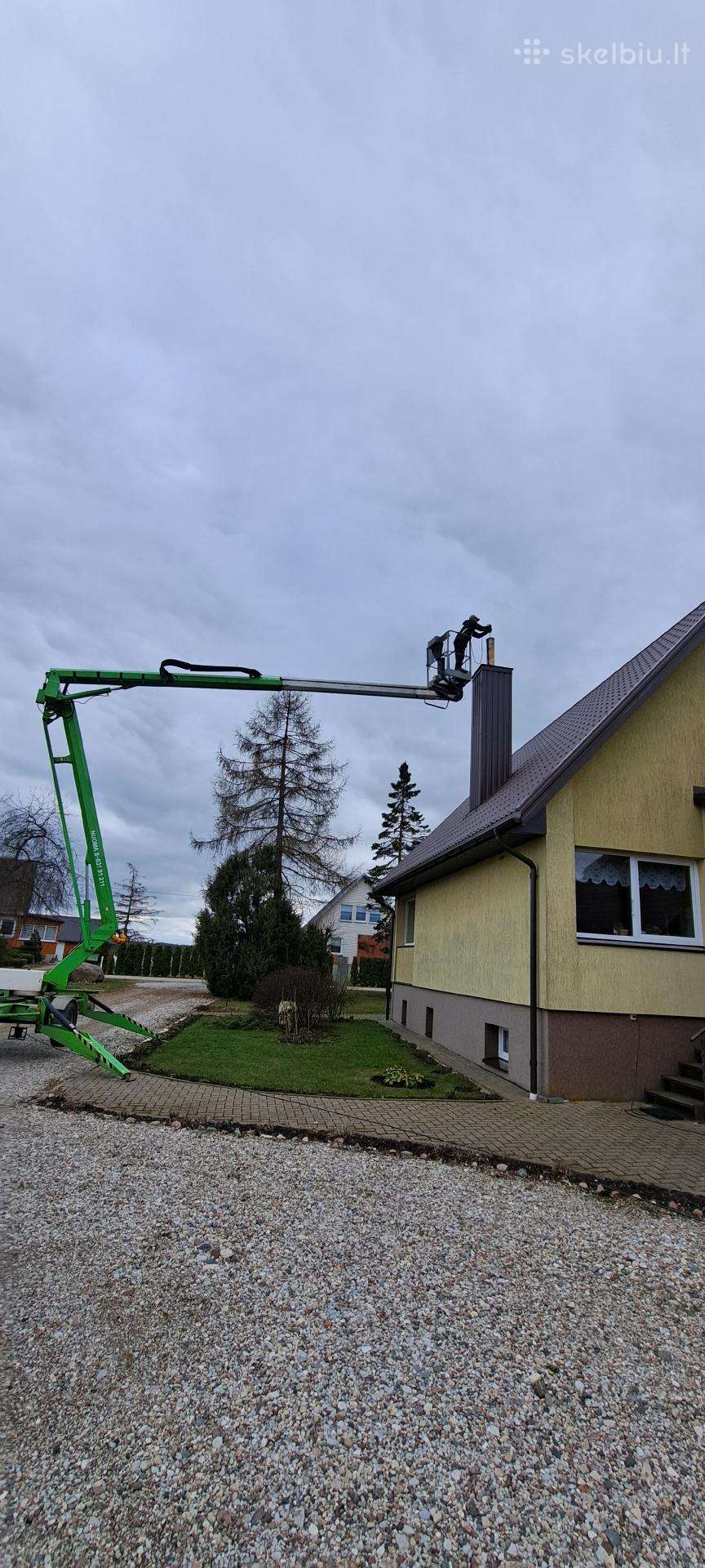 Kaminų valymas,kaminkrėtys