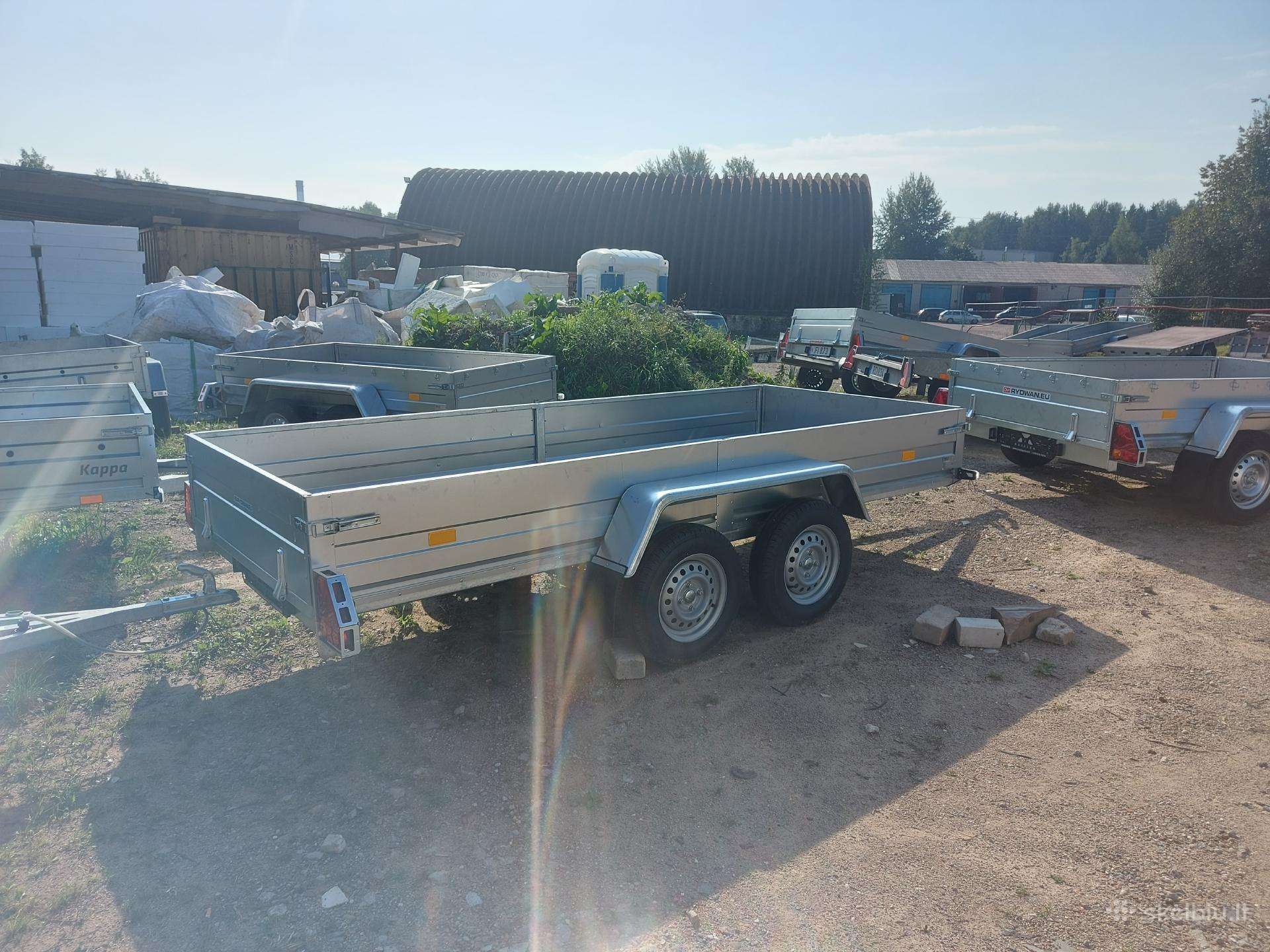 Rydwan, passenger car trailers