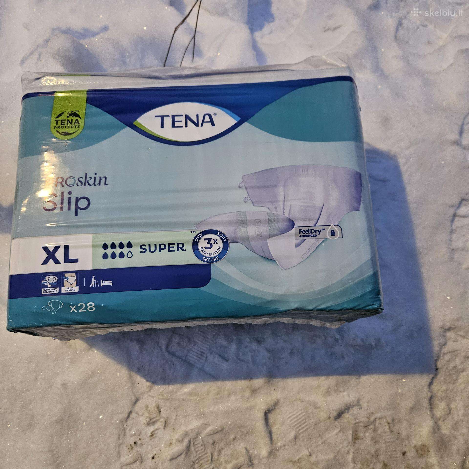 Suskelnės Suaugusiems Tena Proskin Slip Super XL