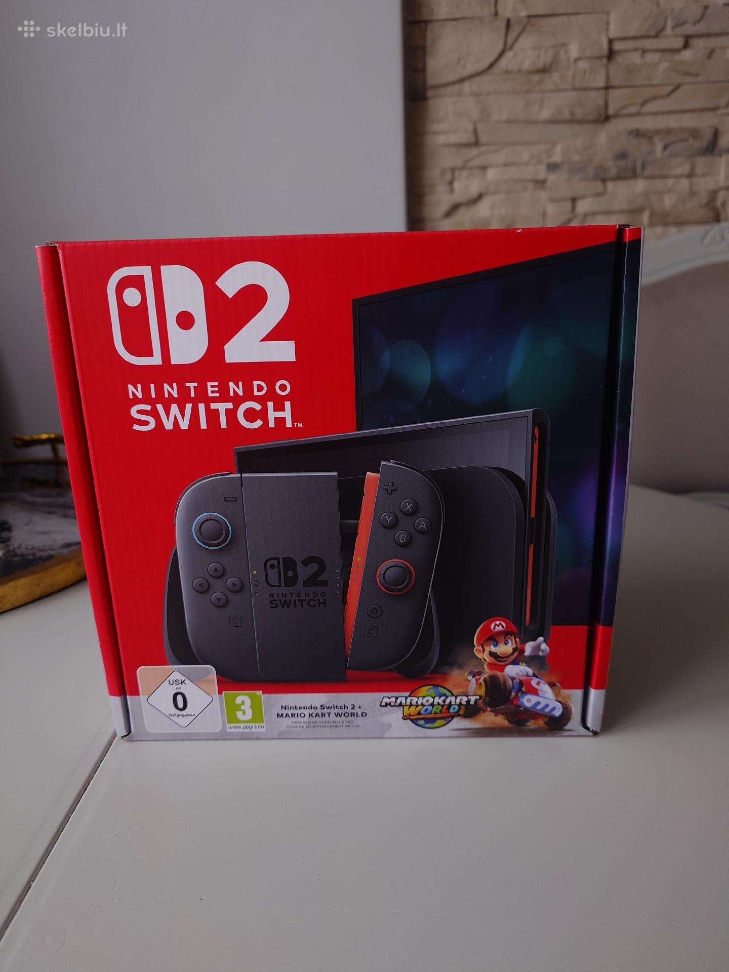 Nintendo Switch sato Skelbimai: lankomiausias Lietuvoje pardavimo, nuomos ir kitų