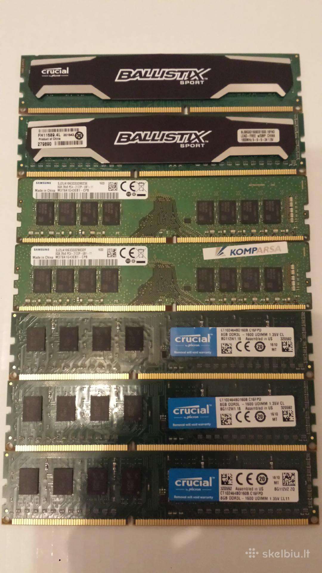Ddr3,ddr3l,ddr4-2133