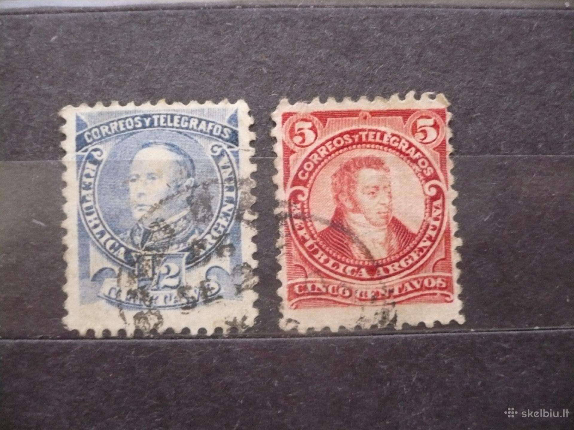 1888 -1891 Asmenybės, Užrašas - "Correos Y Telegra
