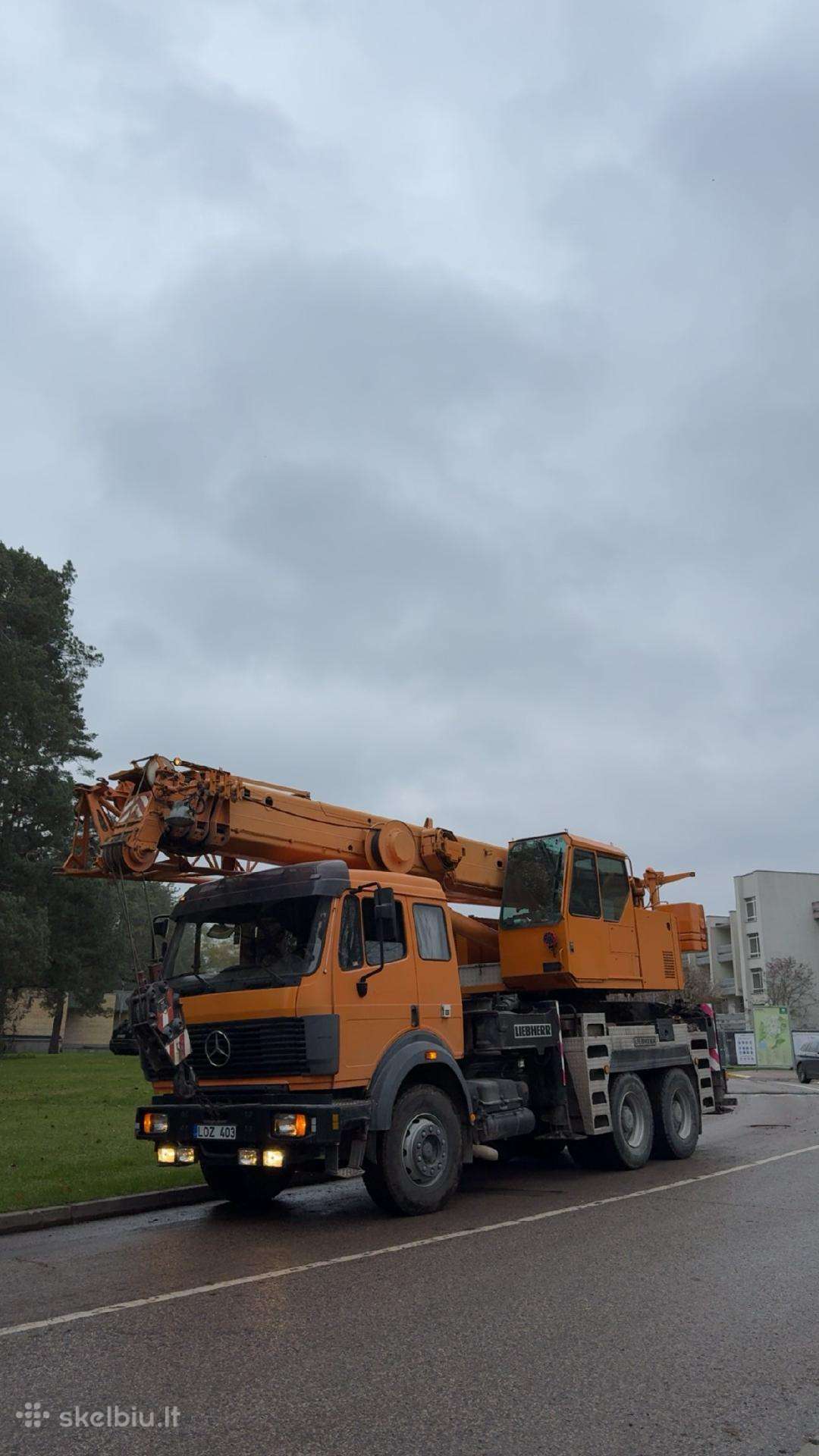 Liebherr LTF 1030, storage and loading equipment rental
