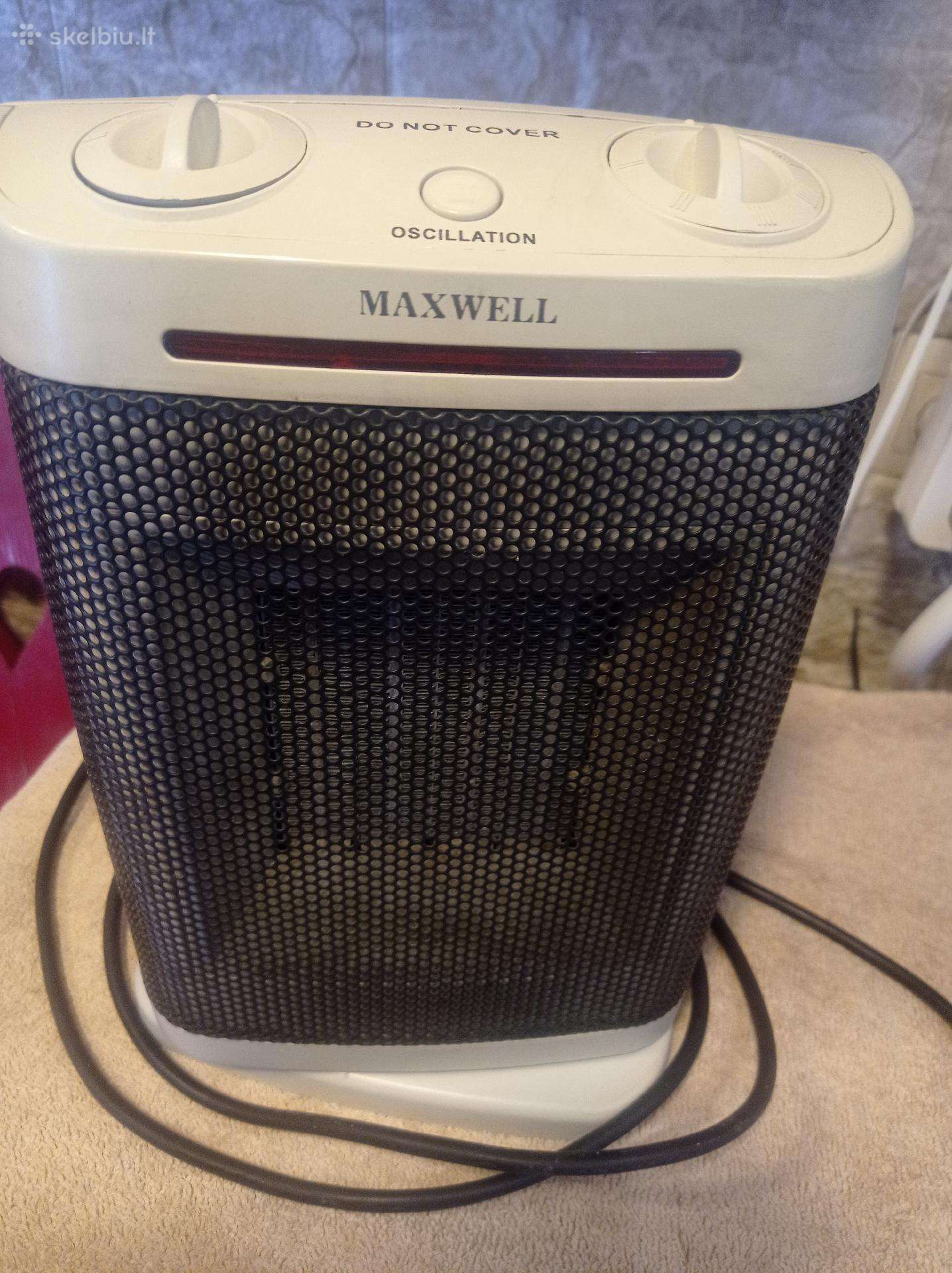 Termoventiliatorius Maxwell
