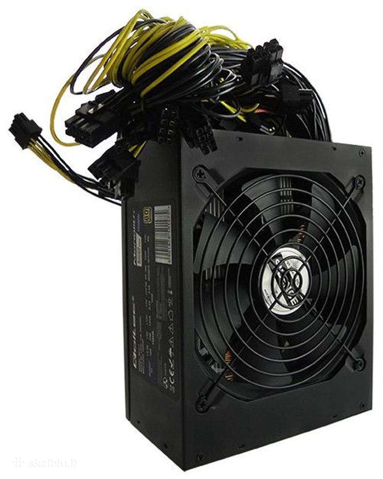 Maitinimo blokas Qoltec Bitcoin Miner Atx 1600 W