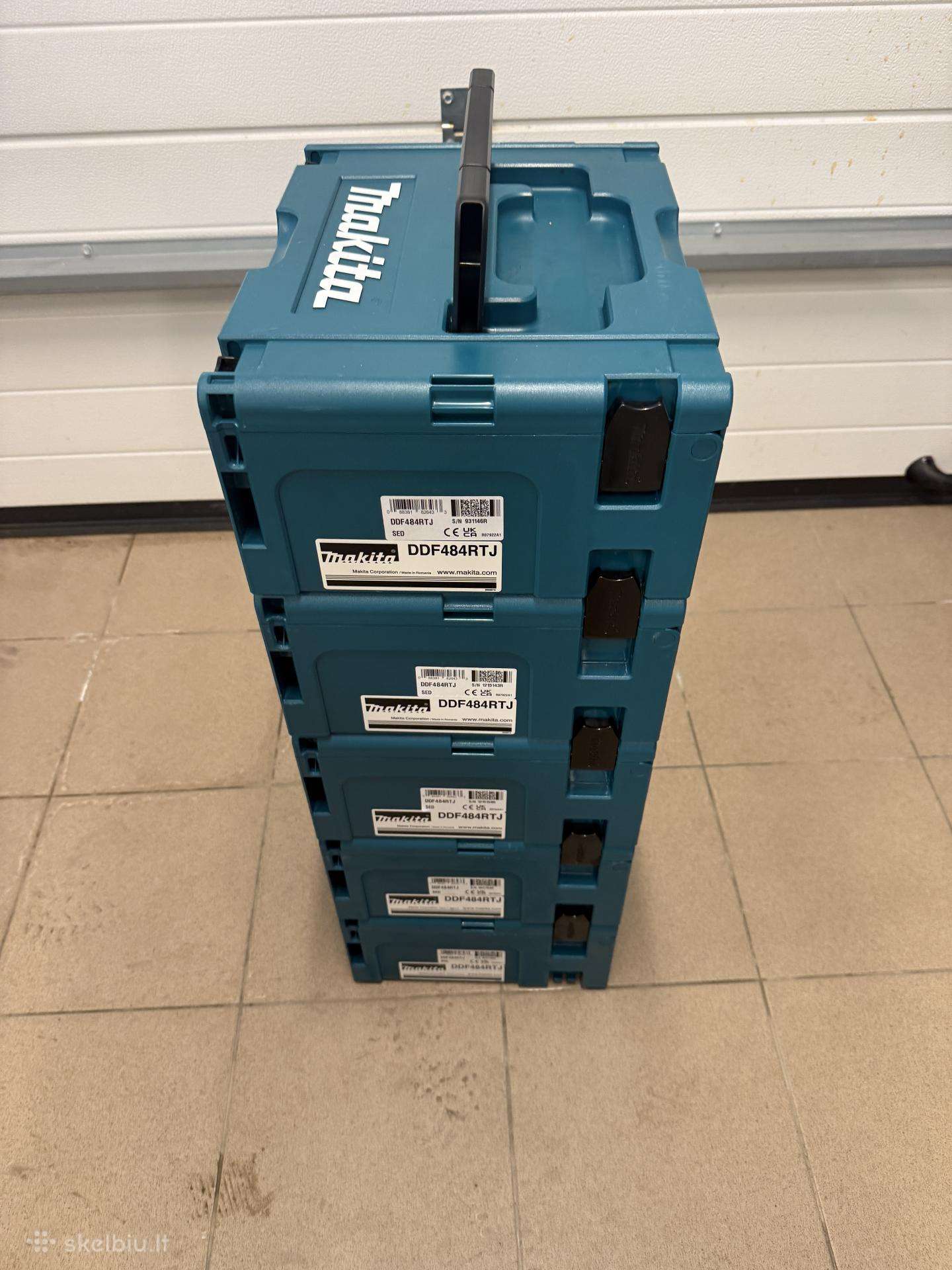 Makita dežės naujos 5vnt-parduotos