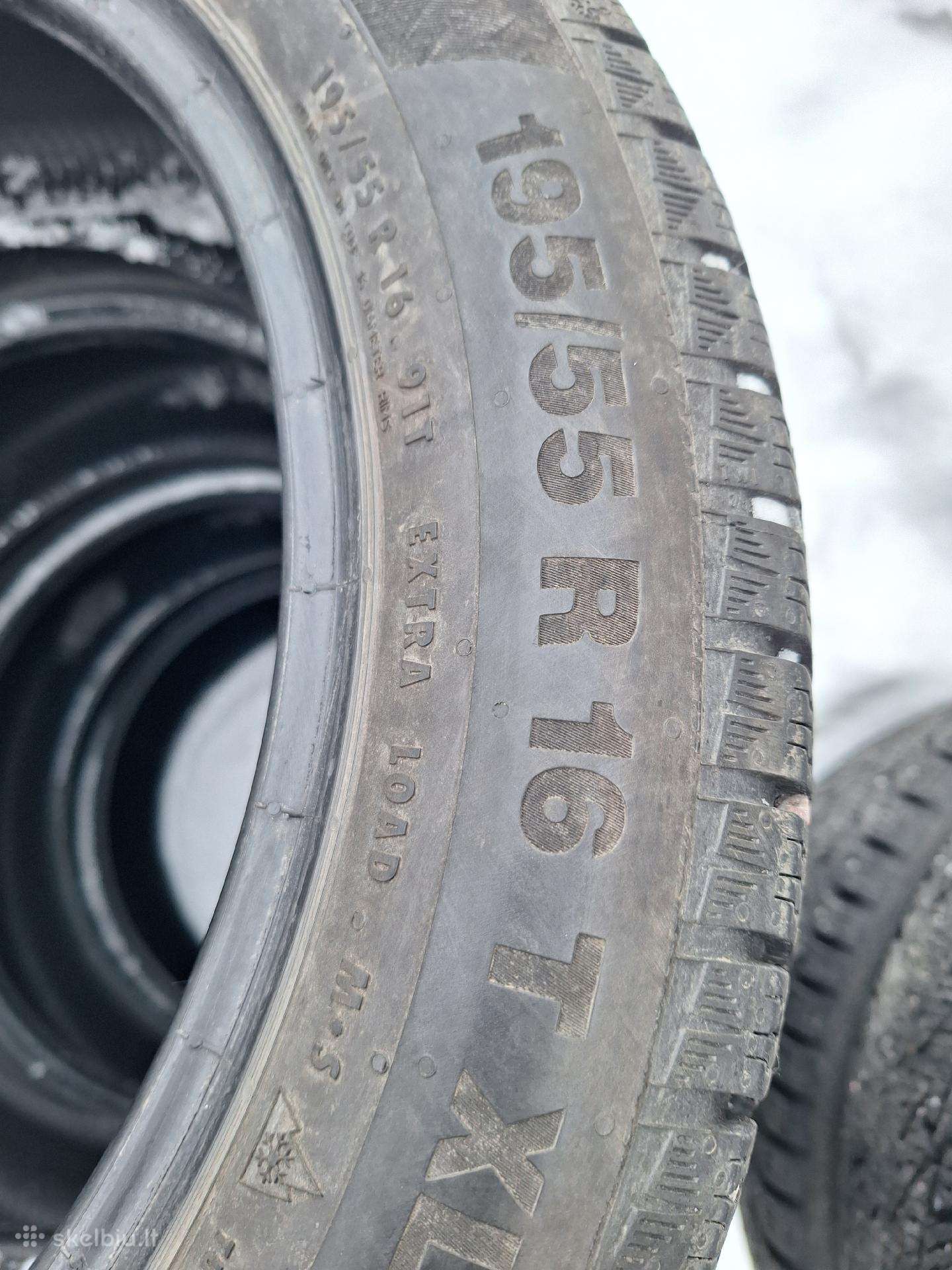 Continental, всесезонные 195/55 R16