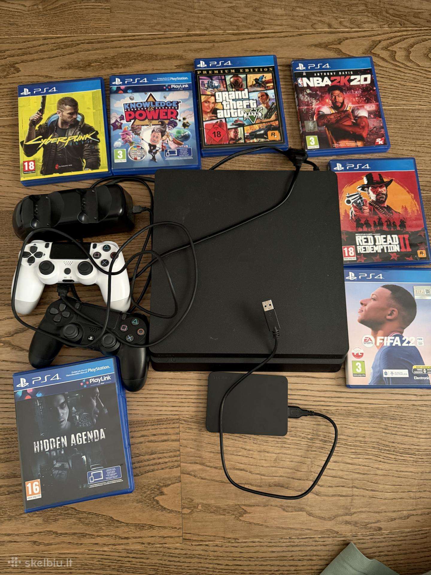 Sony Playstation 4 Slim 500gb Console, Black