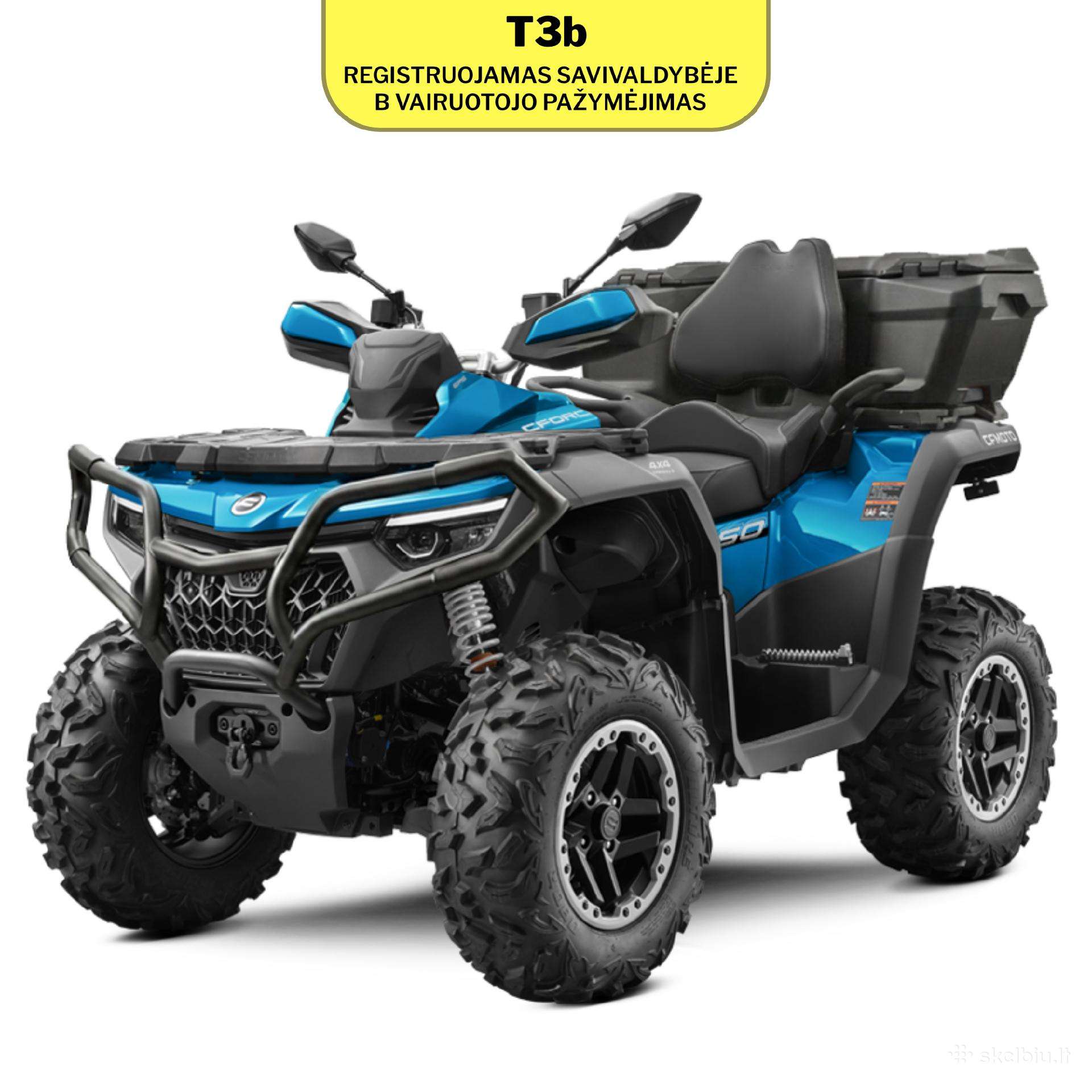 Cfmoto cforce 850 Touring keturratis T3b 2026m!