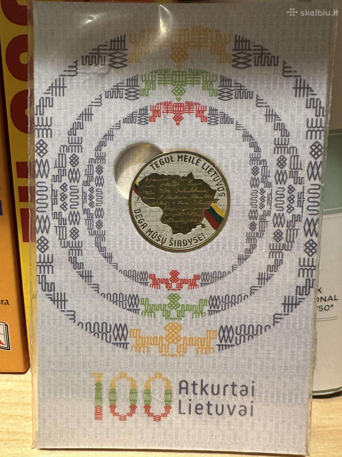 Žalvarinis medalis Lietuvos 100-mečiui