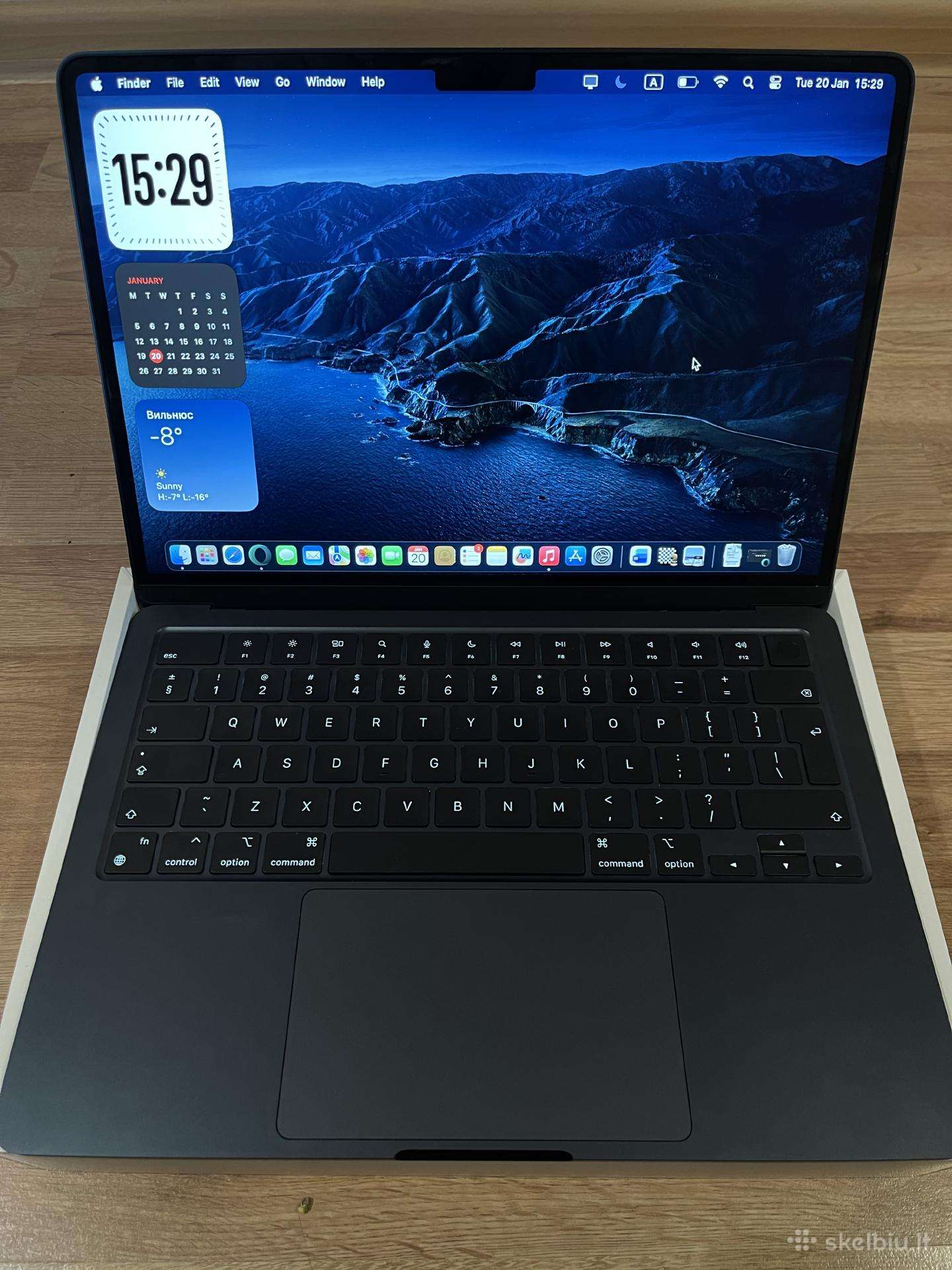 MacBook Air 13.6 M2, 8 GB/256 GB/ 100% Midnight