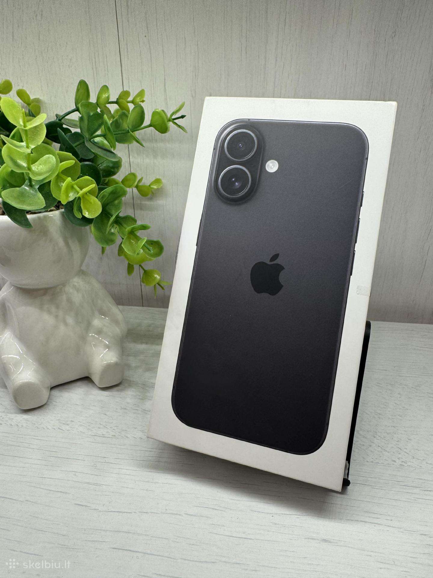 iPhone 16 128gb Naujas Neišpakuotas su garantija