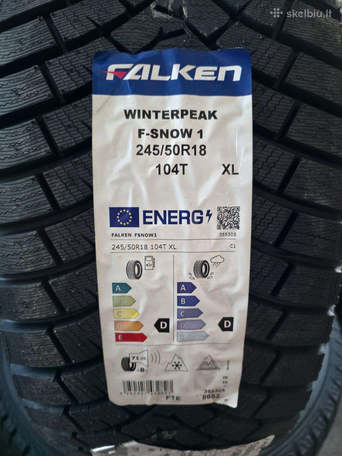 Falken, žieminės 245/50 R18