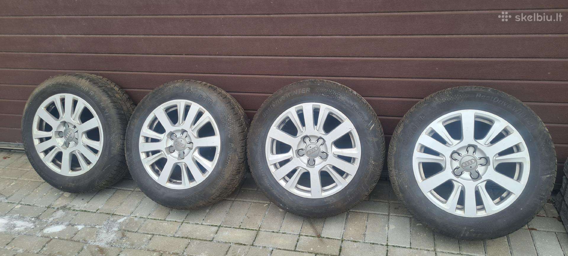 Žieminės padangos su Audi ratlankiais