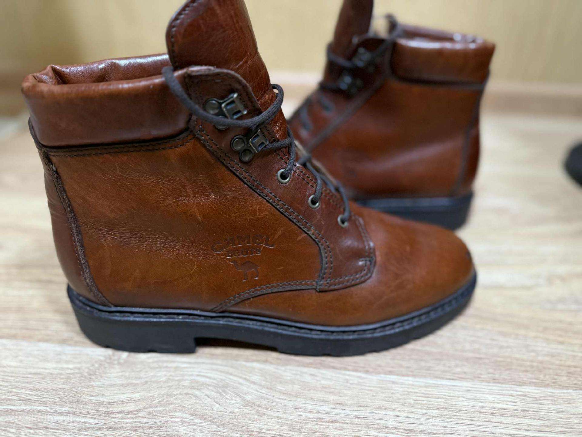 Camel Boots žieminiai batai su vilna Wool